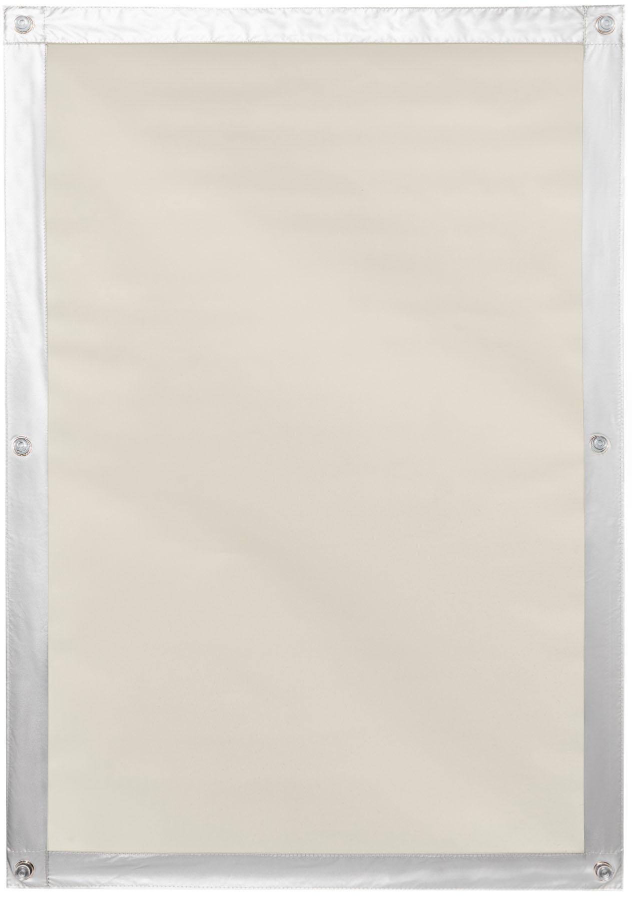 LICHTBLICK ORIGINAL Store pour fenêtre de toit »Haftfix Hitzeschutz Abdunkelung« verdunkelnd ohne Bohren verspannt mit Thermobeschichtung, mit Saugnapf