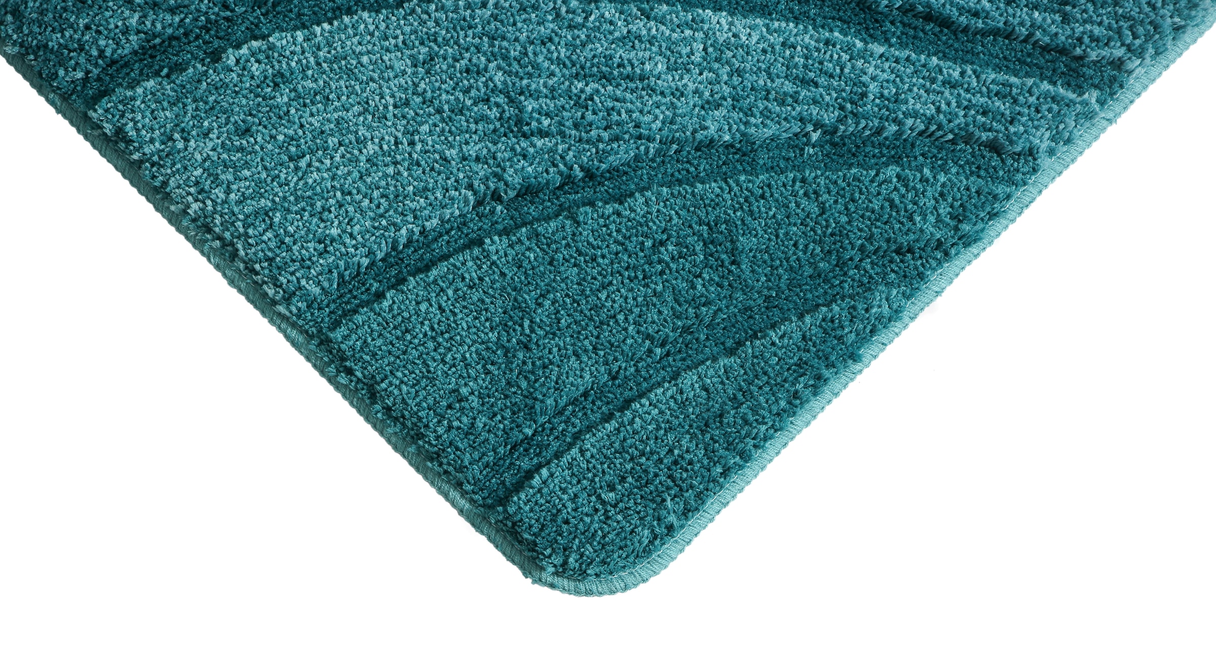 my home Badematte »Josie, Badvorleger, Badezimmer Teppich«, rutschhemmend beschichtet, fussbodenheizungsgeeignet-schnell trocknend-strapazierfähig, Badteppich, Badematten, rechteckig, rund & als 3-tlg. Set erhältlich