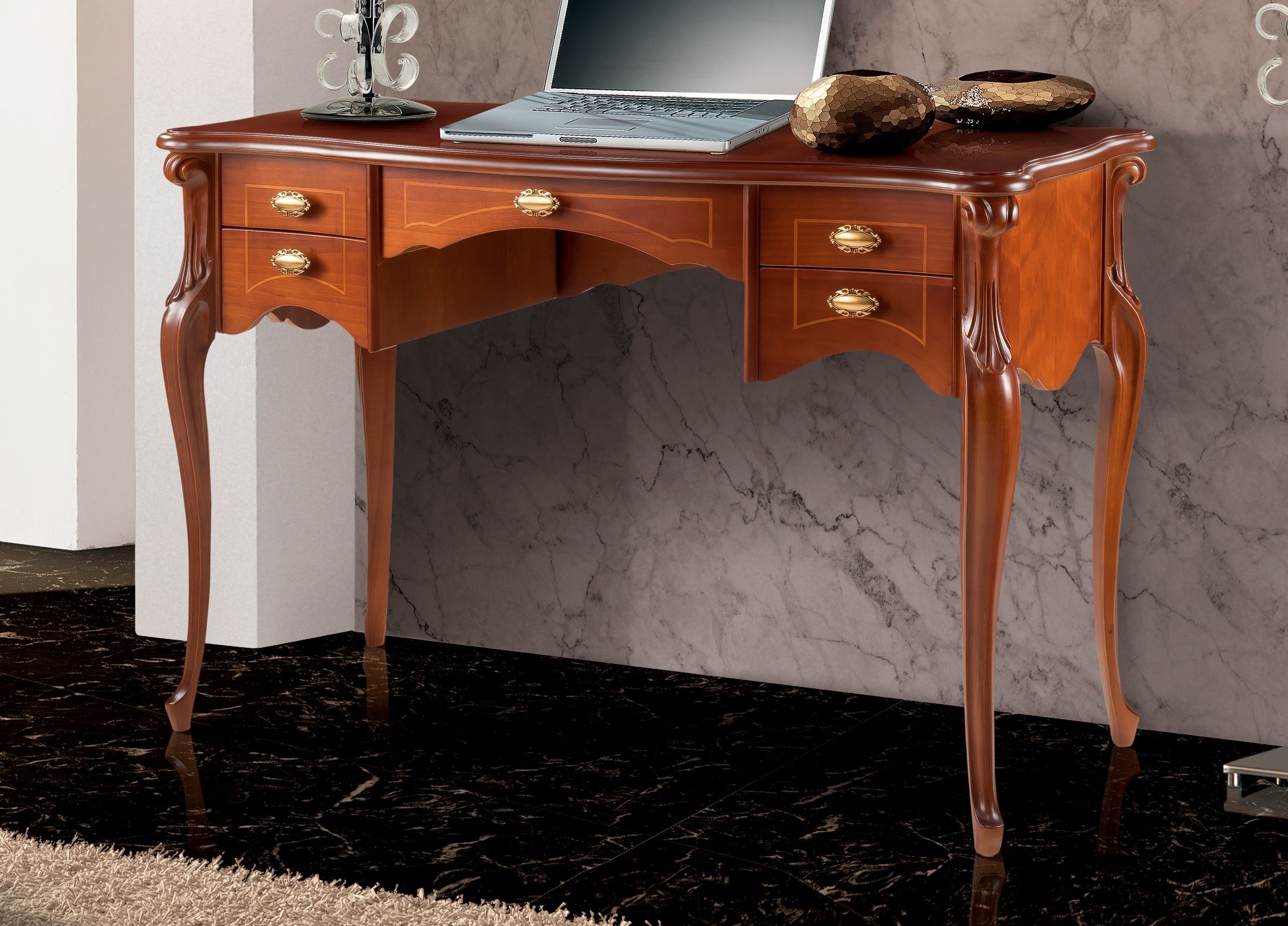 Image of DELAVITA Schreibtisch »Regina«, Breite 120 cm bei Ackermann Versand Schweiz