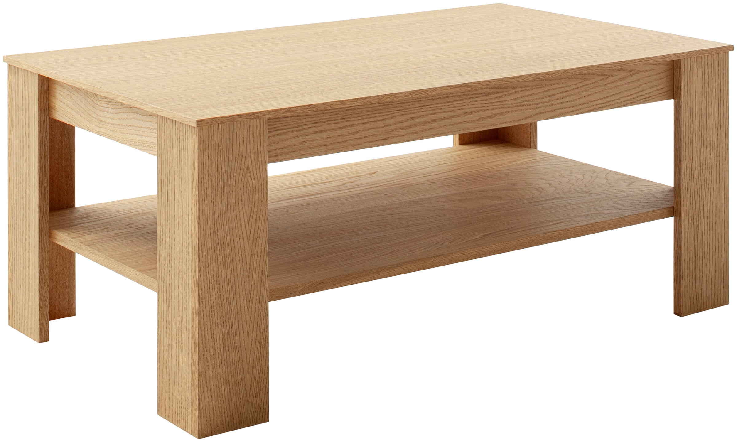 Image of MCA living Couchtisch "Araya Couchtisch" 1 Stk. tlg. FSC-Mix, Couchtisch mit Ablage