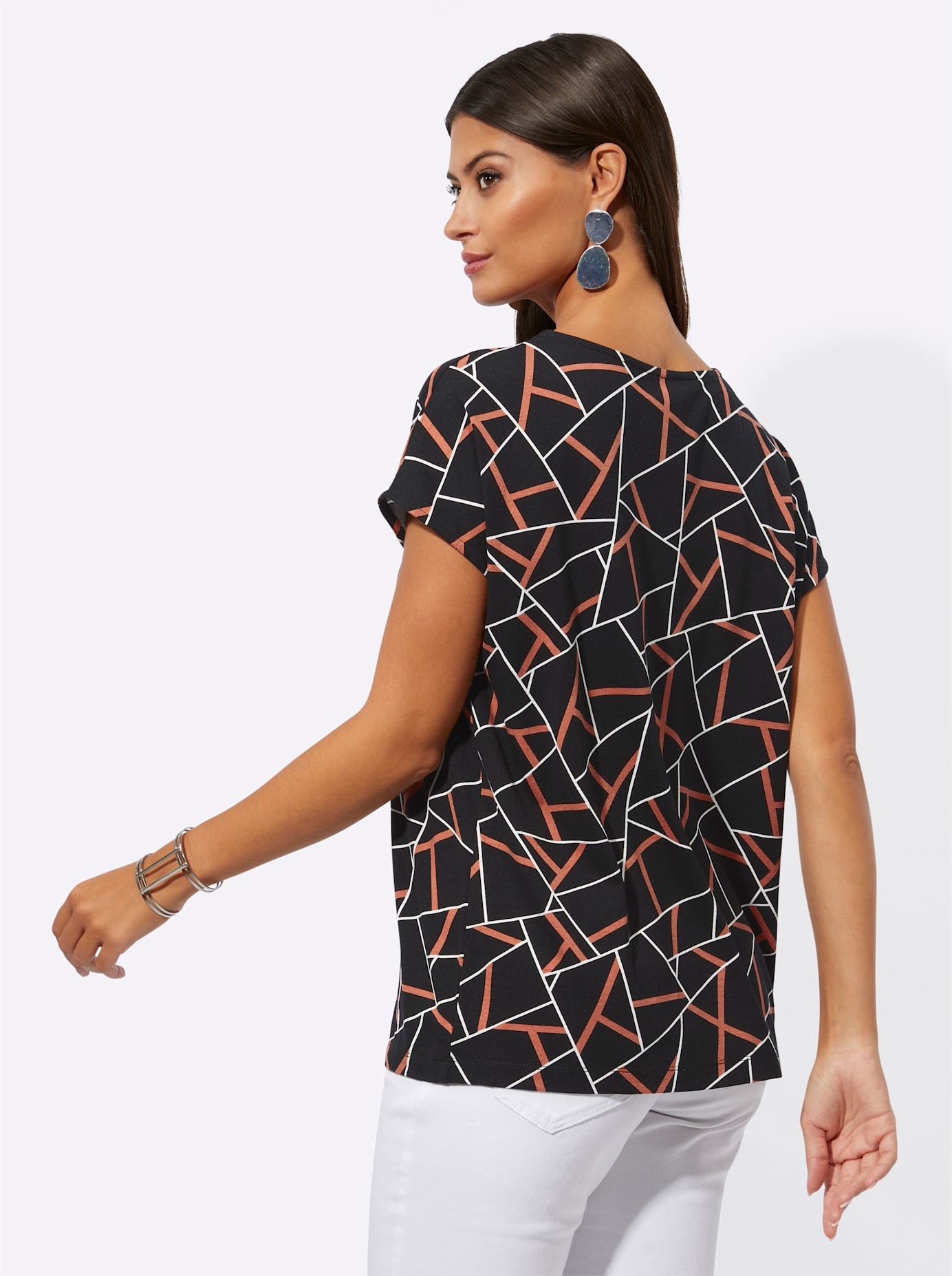 creation L Print-Shirt »Druck-Shirt«, (1 tlg.)