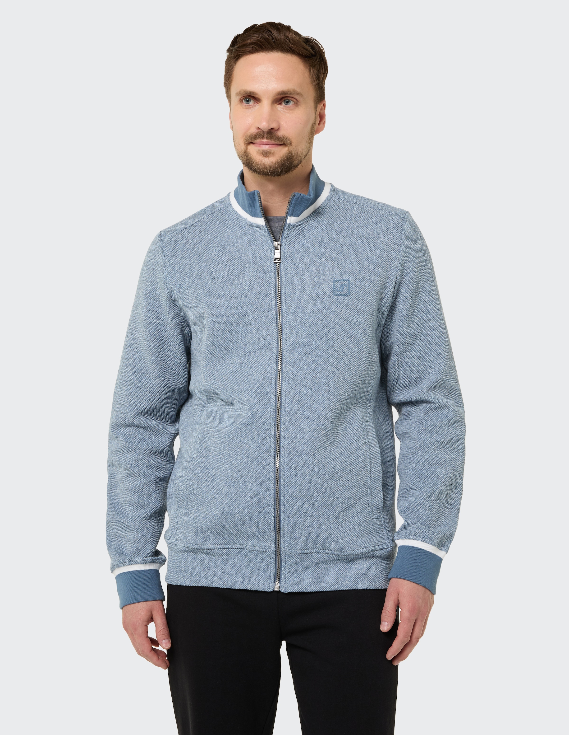 Image of Joy Sportswear Sweatjacke "H SWEATJACKE STEPHAN" aus Baumwolle und Polyester, erhältlich in den Grössen 48 bis 58