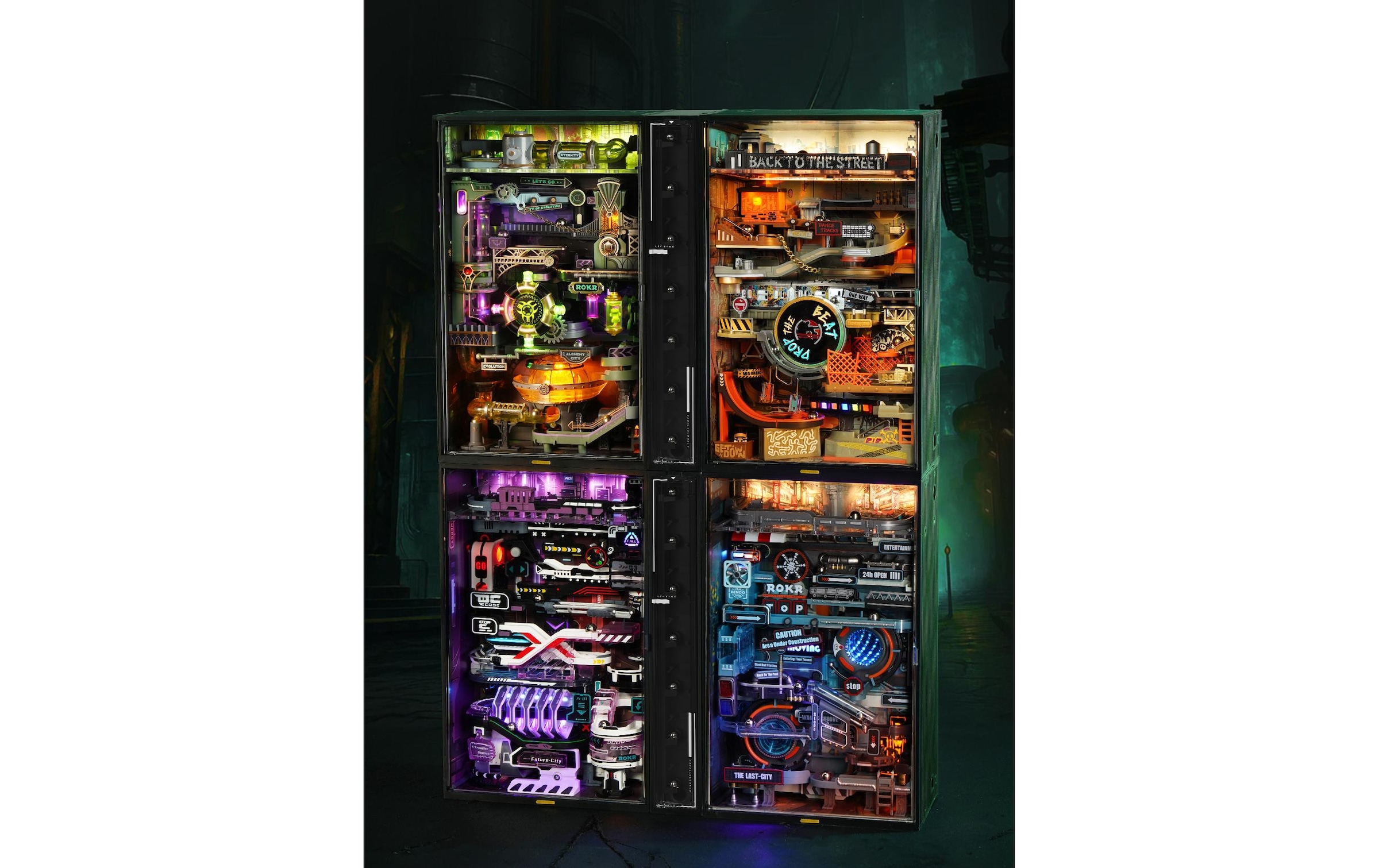   Modellbausatz »Rolife Alchemy City Mechanischer Holzmodellbausatz« 247 Stk. tlg.