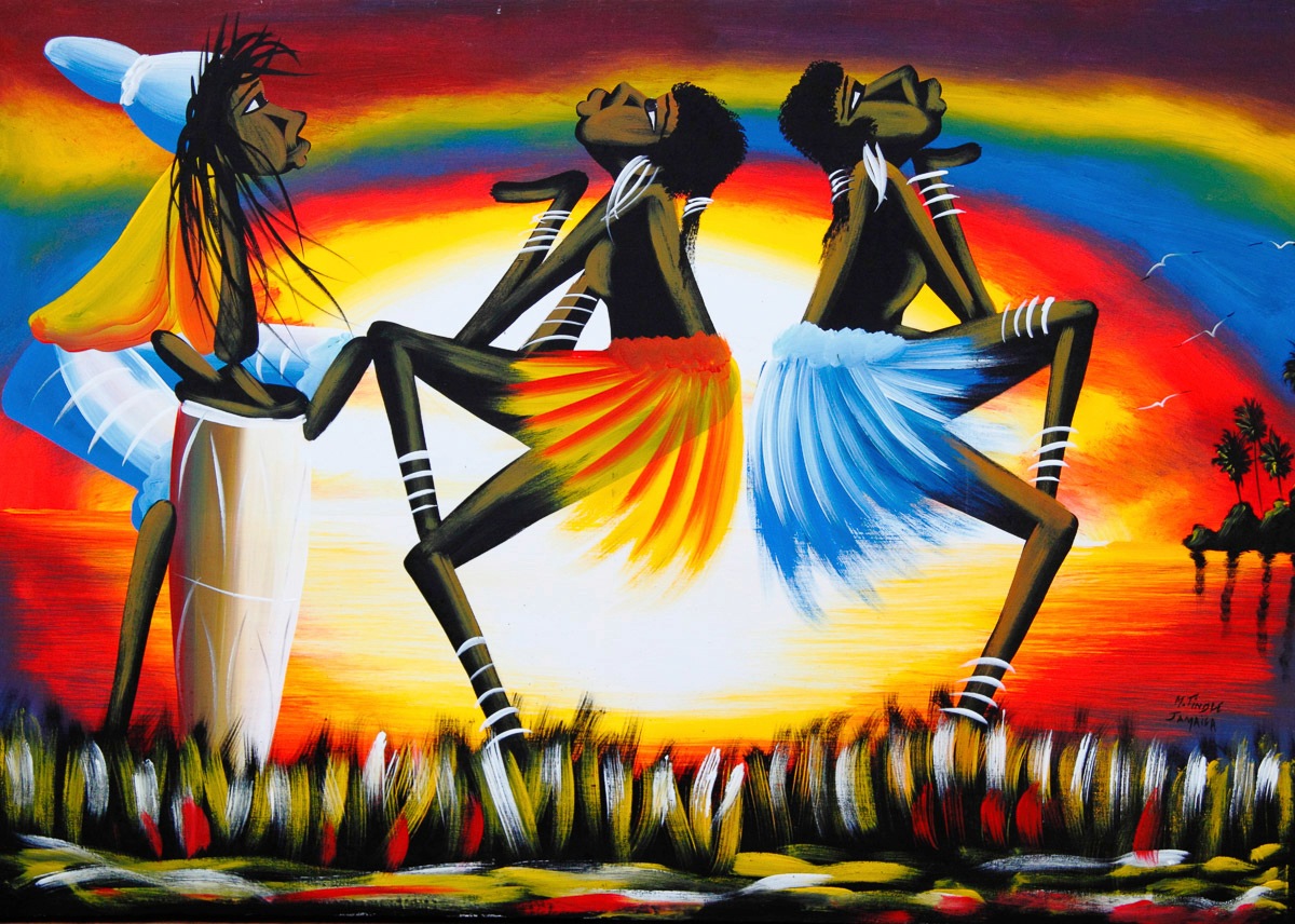 Image of Papermoon Fototapete »Kultureller Tanz«, Vliestapete, hochwertiger Digitaldruck, inklusive Kleister bei Ackermann Versand Schweiz