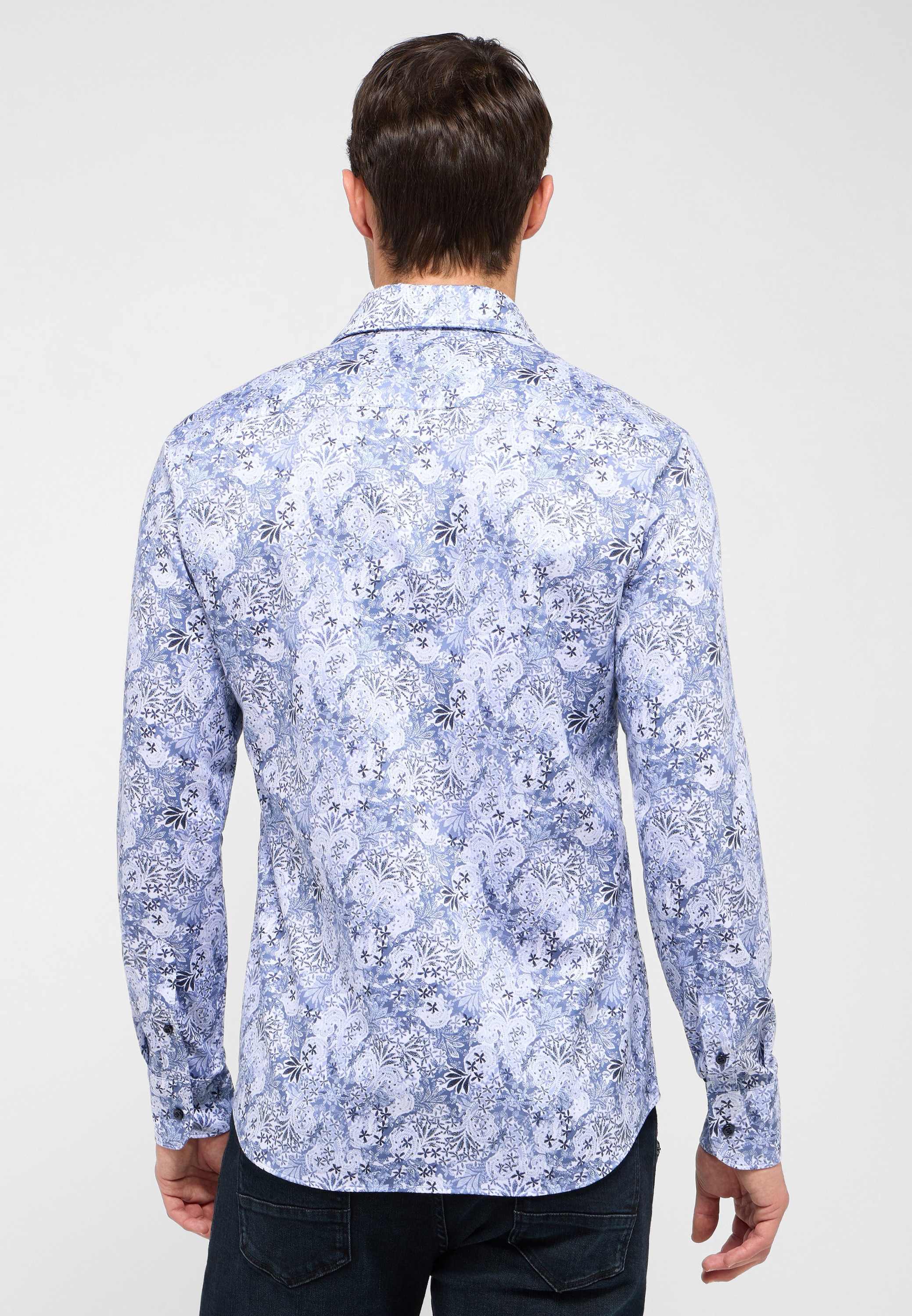 Eterna Langarmhemd »SLIM FIT«