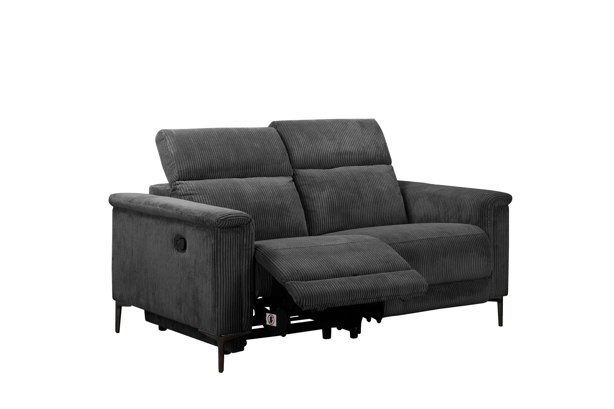 Home affaire 2-Sitzer »LUND Cord, 160 cm, manuelle o. elektrische Relaxfunktion« USB-C bei elektrischer Ausführung, mit Kopfteilverstellung