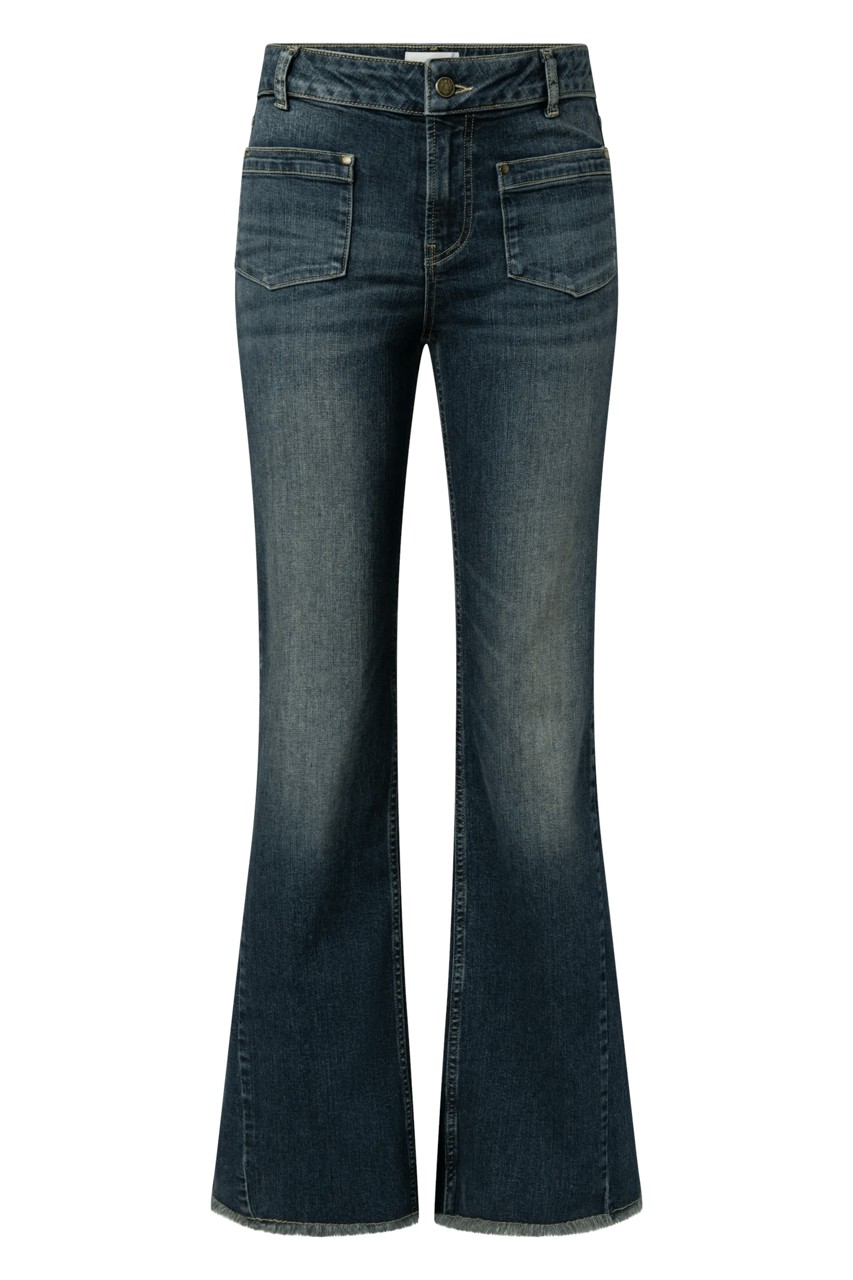 Image of JOOP Bootcut-Jeans "Eilena" mit Fransen am Saum