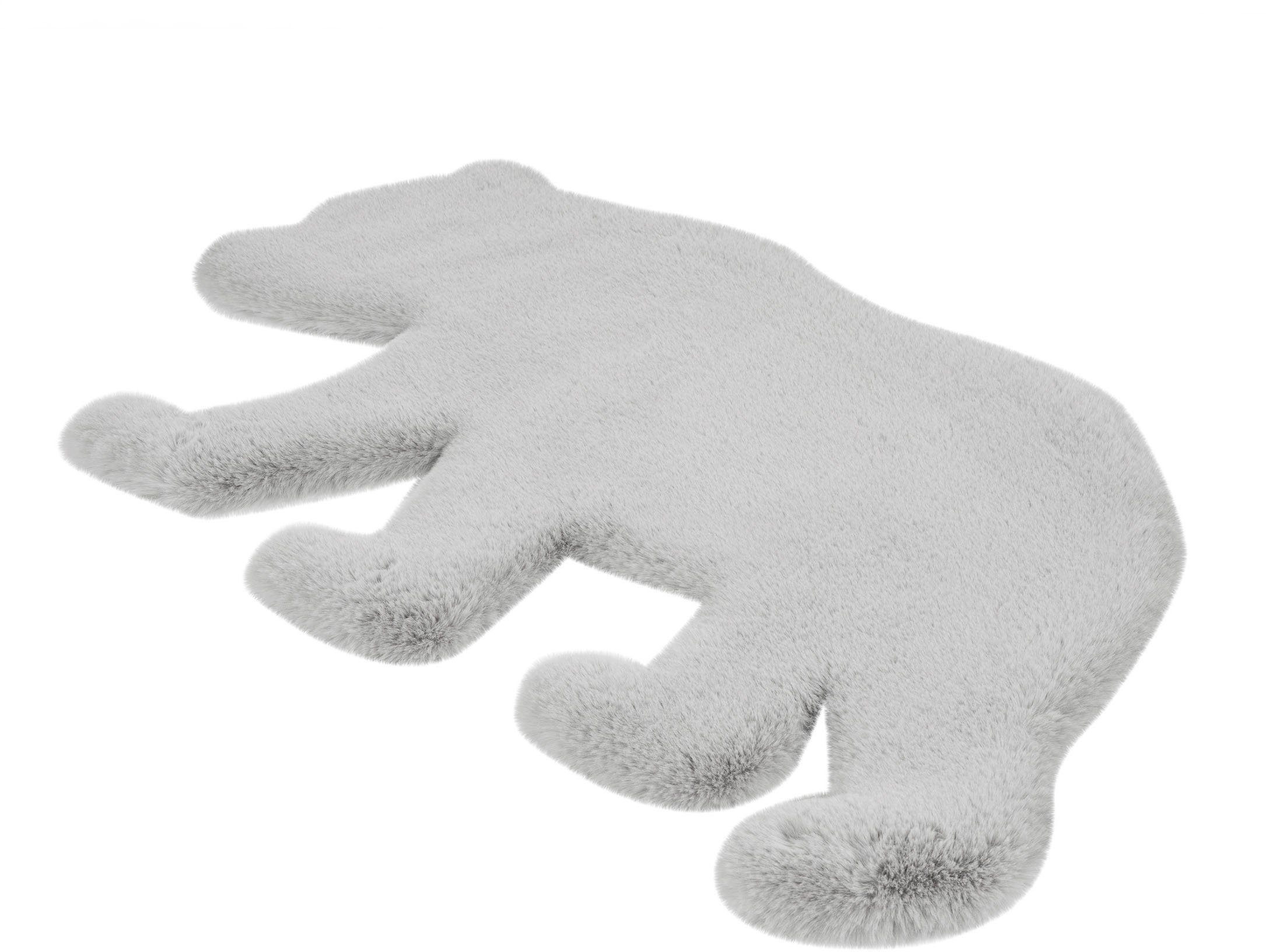 Image of calo-deluxe Kinderteppich »Kids-1005«, Motivform, 36 mm Höhe, Kunstfell, Motiv Bär bei Ackermann Versand Schweiz