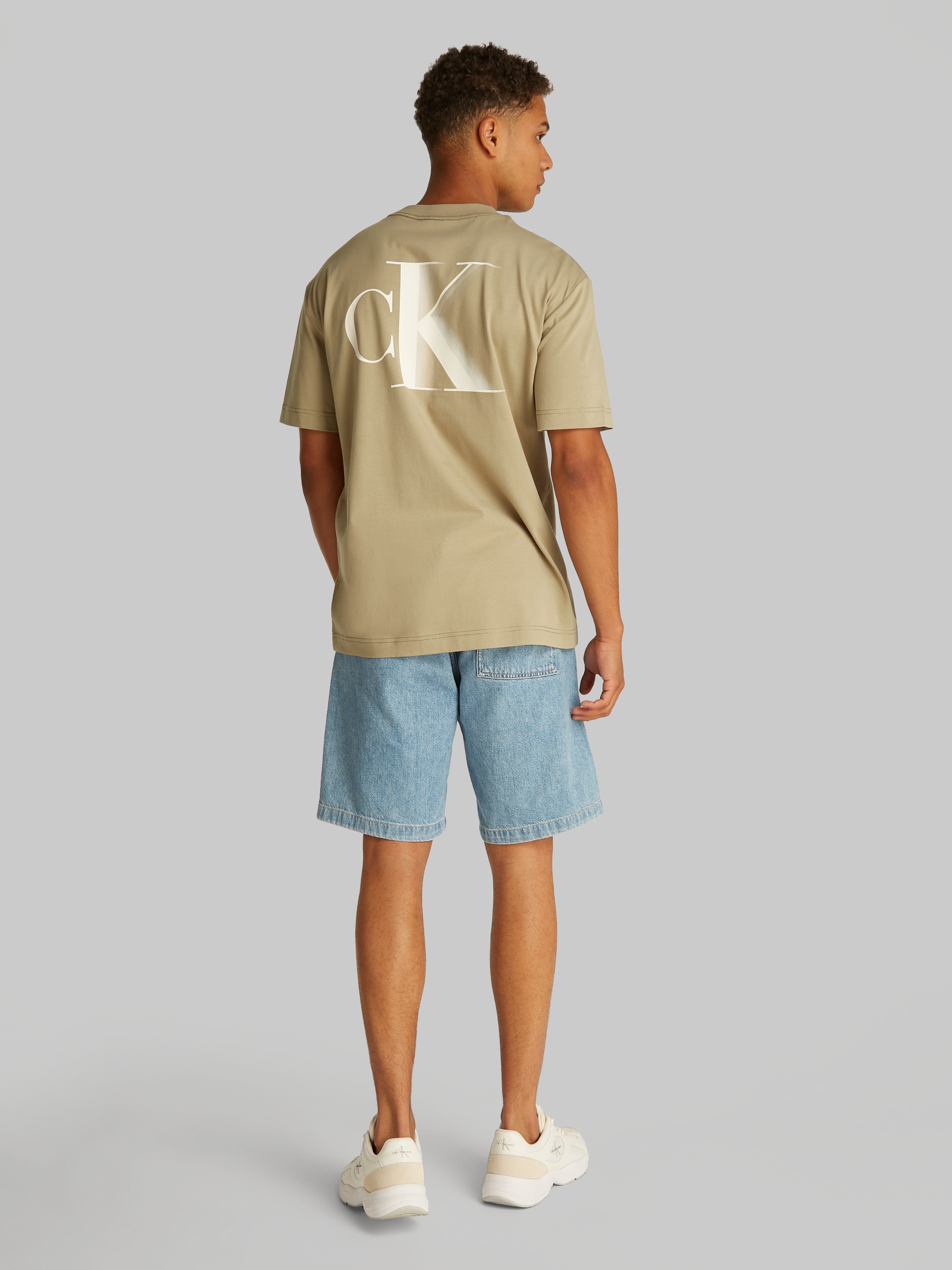Calvin Klein Jeans T-Shirt »BOLD CK TEE«, mit grossem Logo am Rücken