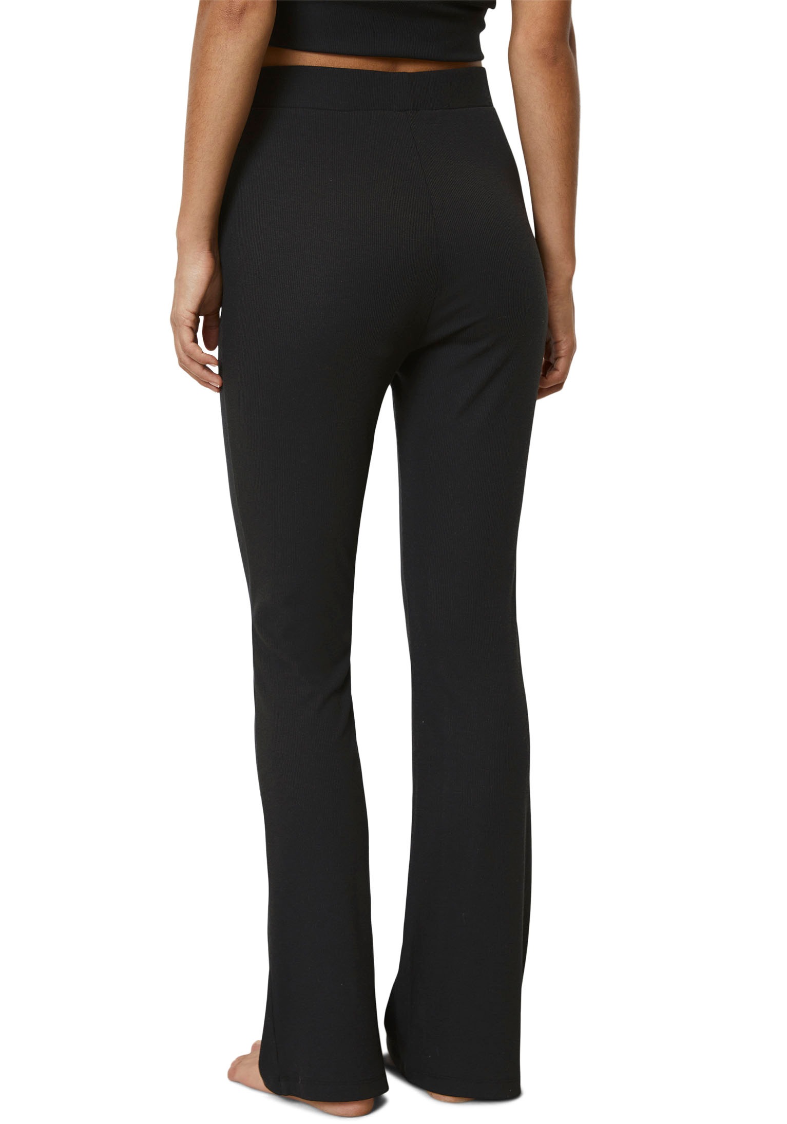 Marc O'Polo Pyjamahose »Minimal Hybrid«, Loungewear-Hose mit breitem, elastischen Bund