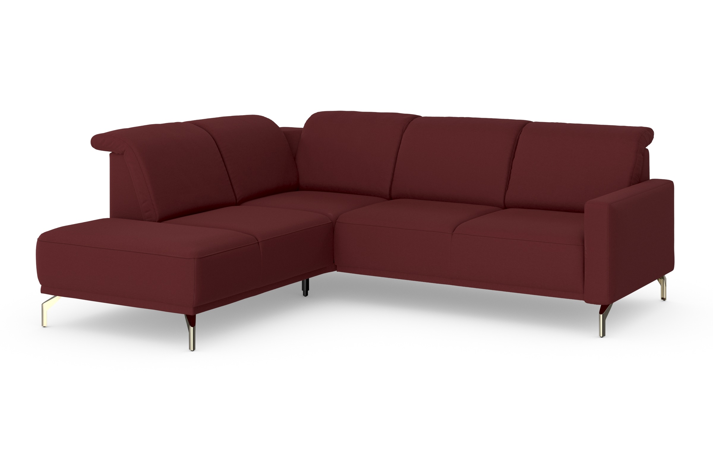 sit&more Ecksofa »Bailando L-Form« wahlweise mit Kopfteilverstellung und Vorziehsitz, motorisch