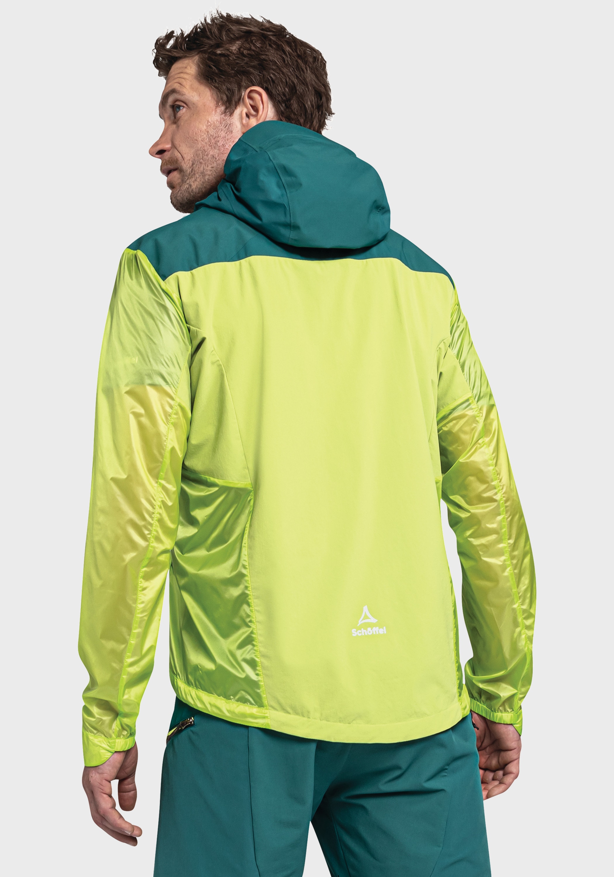 Schöffel Outdoorjacke »Hybrid Jkt Flow Trail M« mit Kapuze