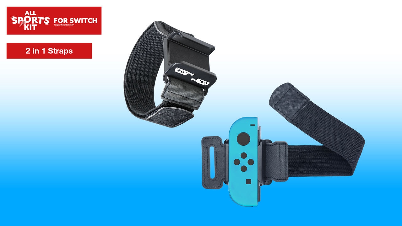 ♕ Nintendo Switch Switch-Controller »Switch Sports All Sports Kit (Bein-  und Armriemen, Golfschläger)«, (Set, 10 St.) versandkostenfrei auf