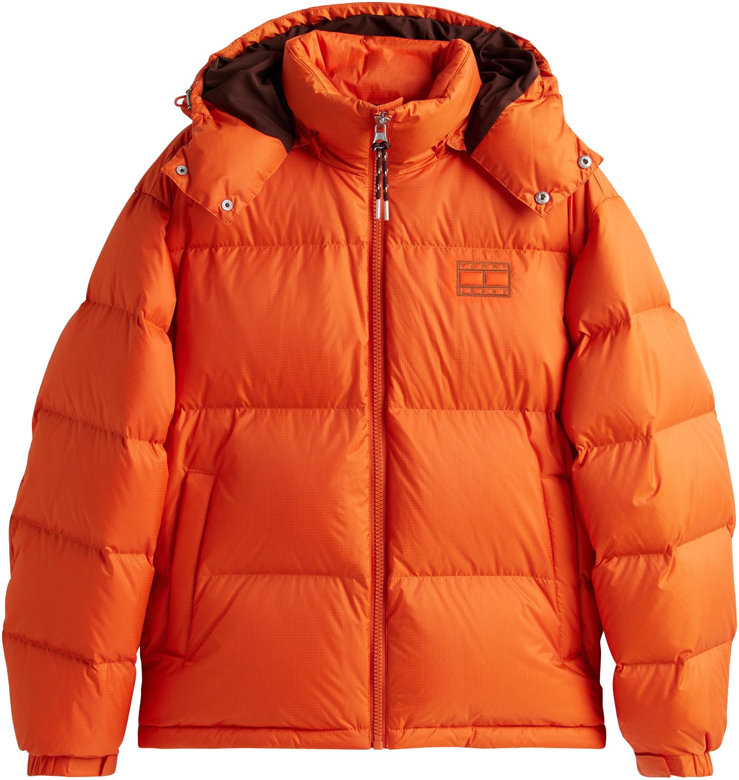 Tommy Jeans Veste matelassée »ALASKA DOWN PUFFER« mit Kapuze Übergangsjacke Regular fit mit abnehmbarer Kapuze