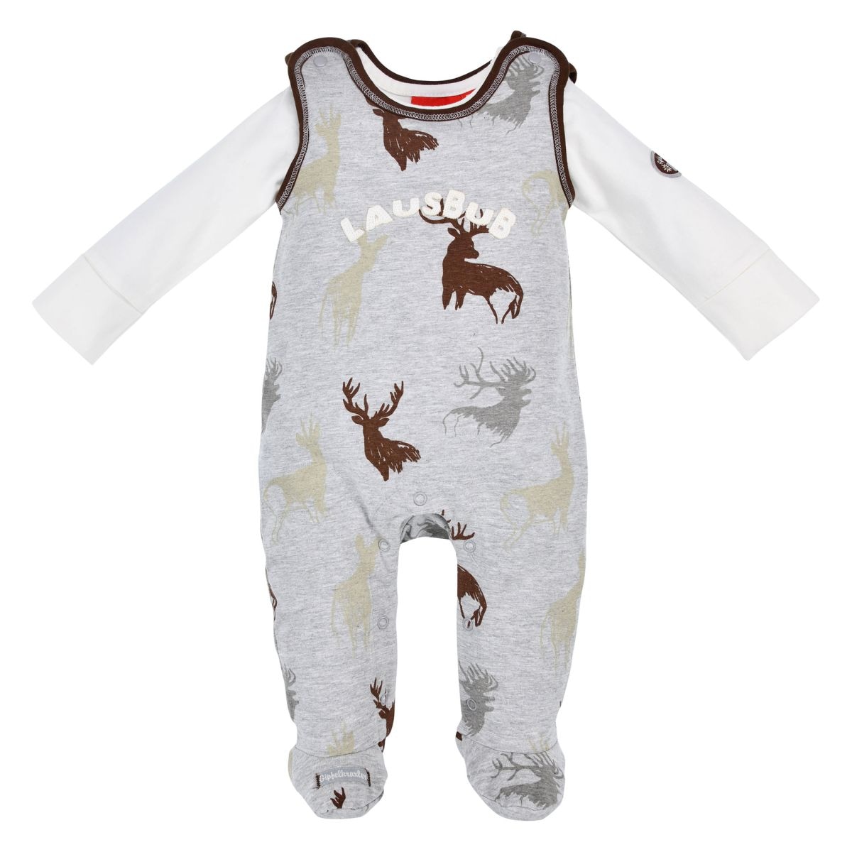 Image of BONDI Overall, (1 tlg.), Baby, mit Hirsch Allover Print bei Ackermann Versand Schweiz