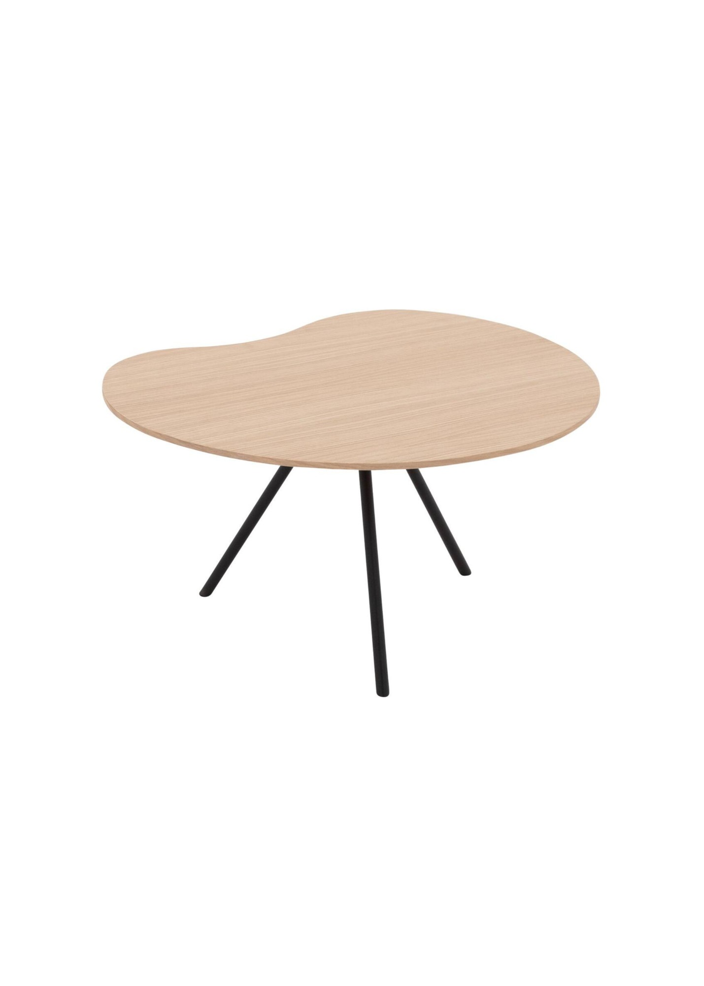 Home affaire Couchtisch »Arendal, Tisch, Satztisch, Kaffeetisch, Sofatisch« 1 Stk. tlg. Tischplatte mit Echtholzfurnier aus Eiche, Gestell aus Metall, FSC®