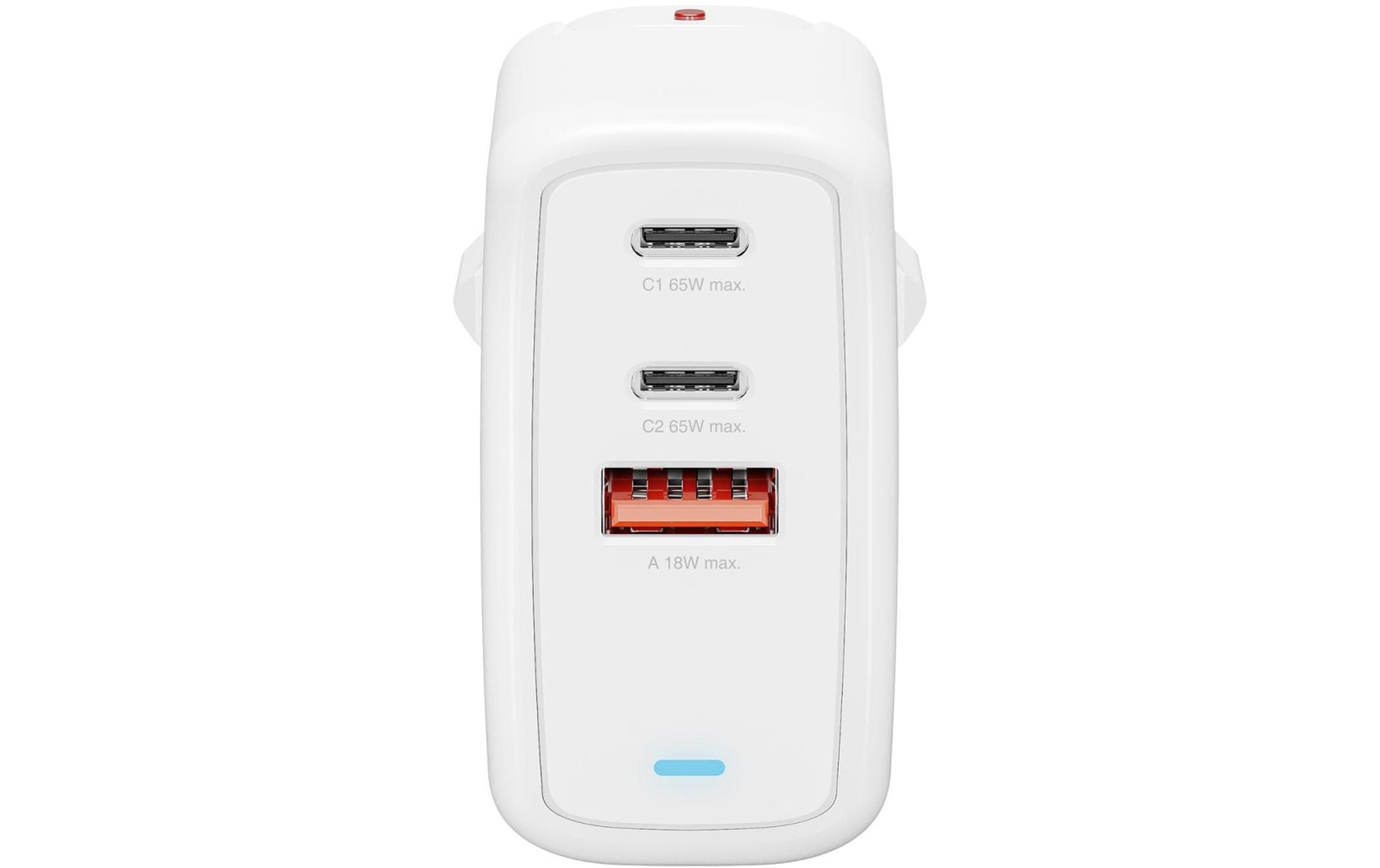 4smarts USB-Ladegerät »Flex 65W White«