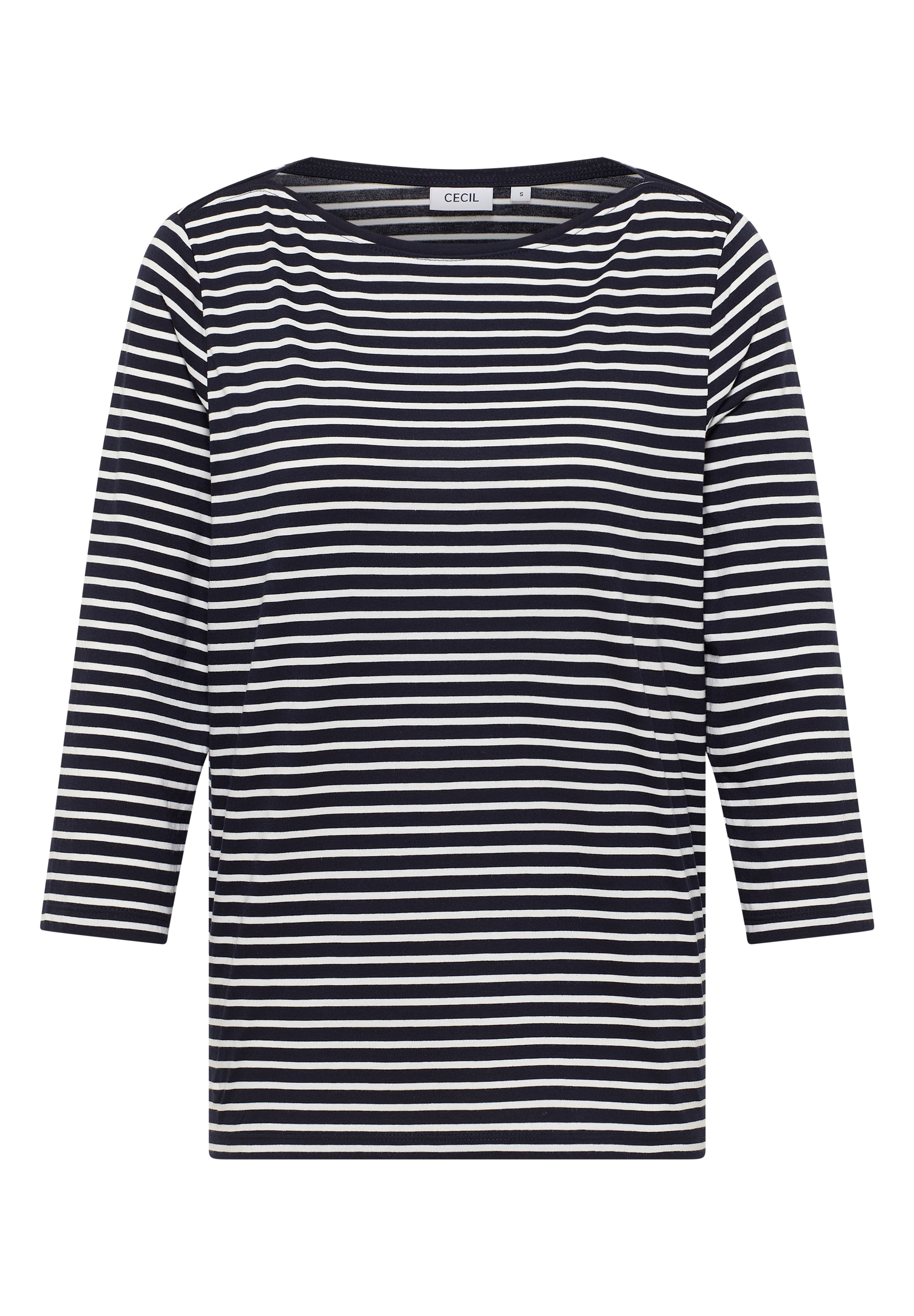 Cecil 3/4-Arm-Shirt, mit Streifen Muster