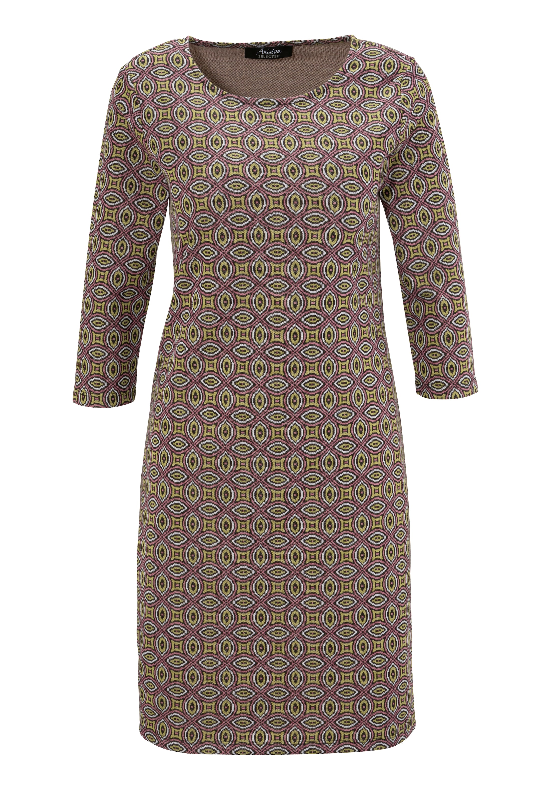♕ Aniston SELECTED Jerseykleid, mit interessantem Muster - NEUE KOLLEKTION  versandkostenfrei auf
