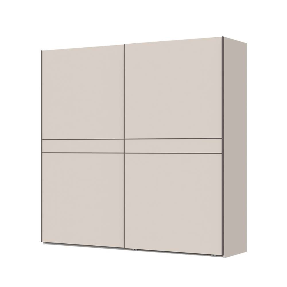 Image of GOODproduct Schwebetürenschrank "Opera Kleiderschrank, Schlafzimmerschrank, Garderobe, Schrank" UV lackiert, Soft Close Funktion, Höhenverstellbare Füsse