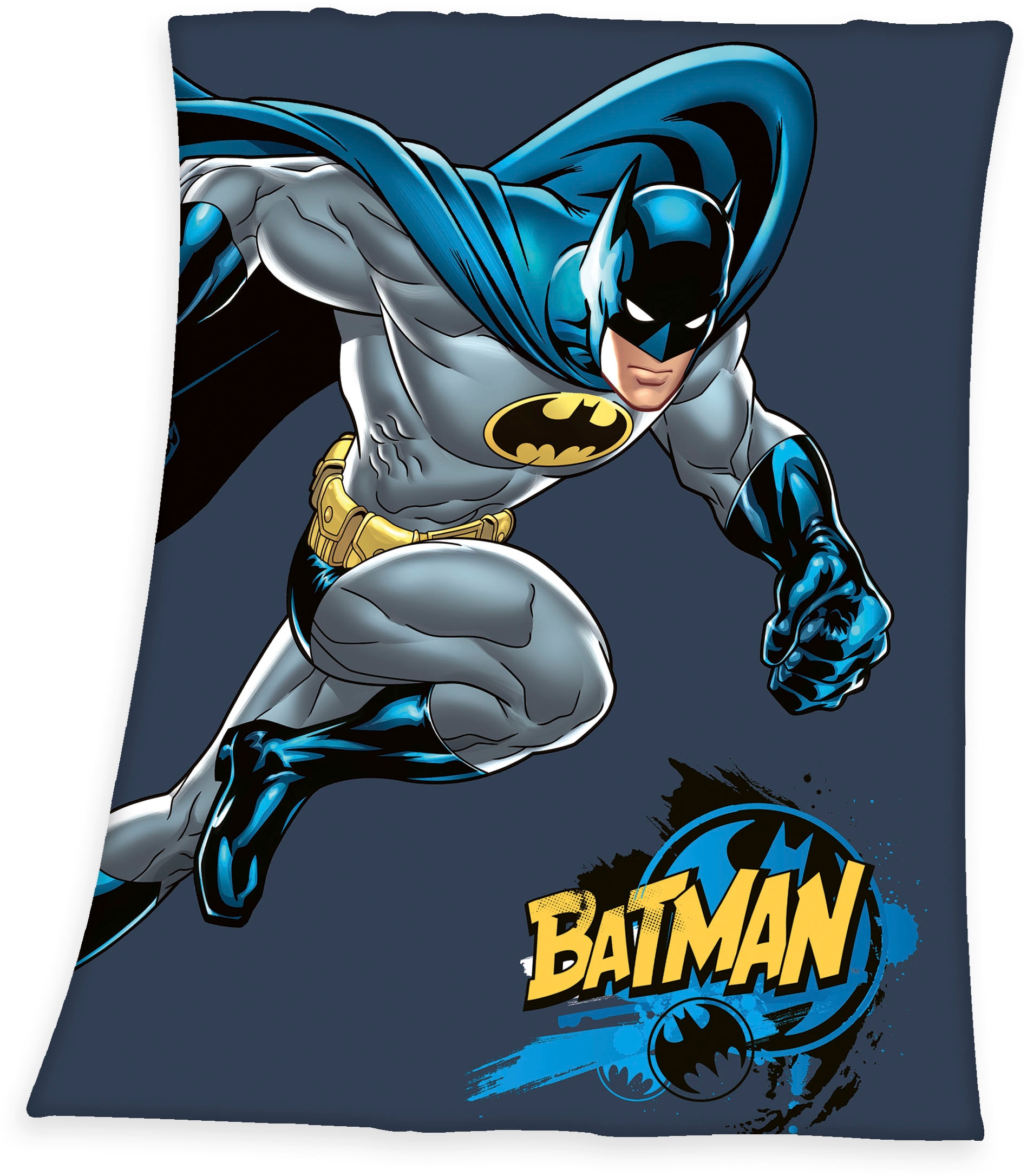 Badman Motiv »Batman«, Kinderdecke mit tollem Batman