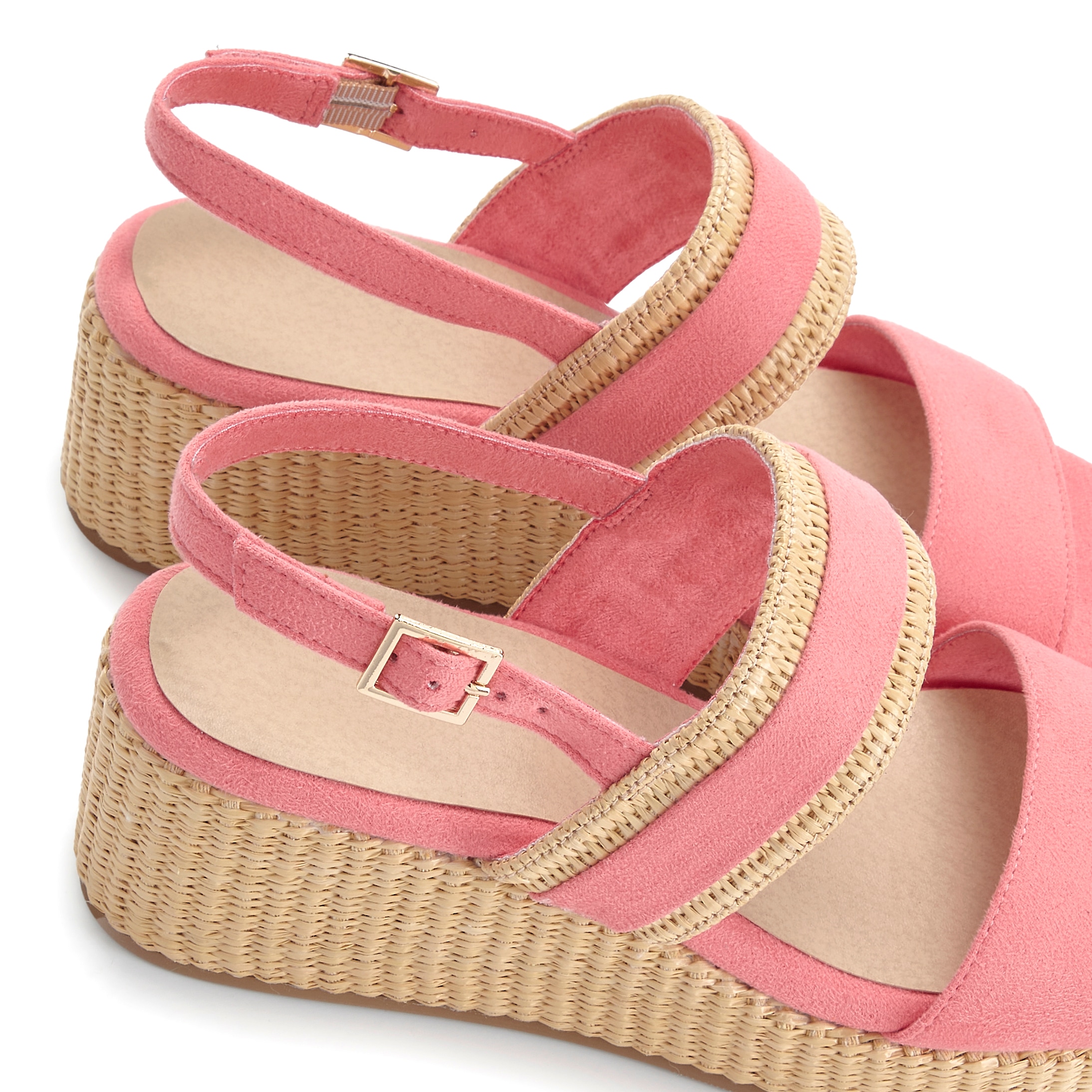 Beachtime Sandales »Sommerschuh, Sandale, offener Schuh, Keilsandalette,«  NEU mit Keilabsatz VEGAN