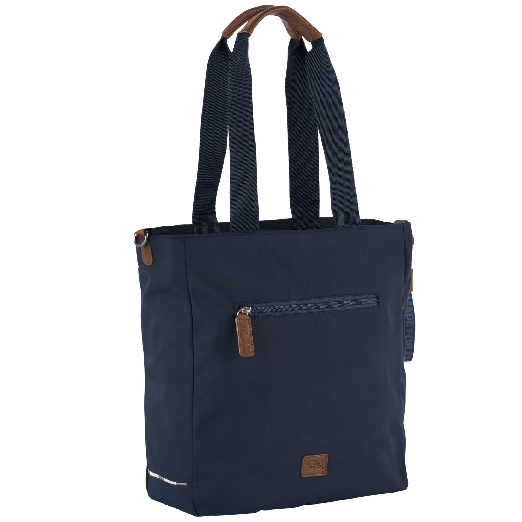 Image of camel active Shopper "Aurum" aus recyceltem Polyester in Nylonstruktur, leicht & mit feinen Details