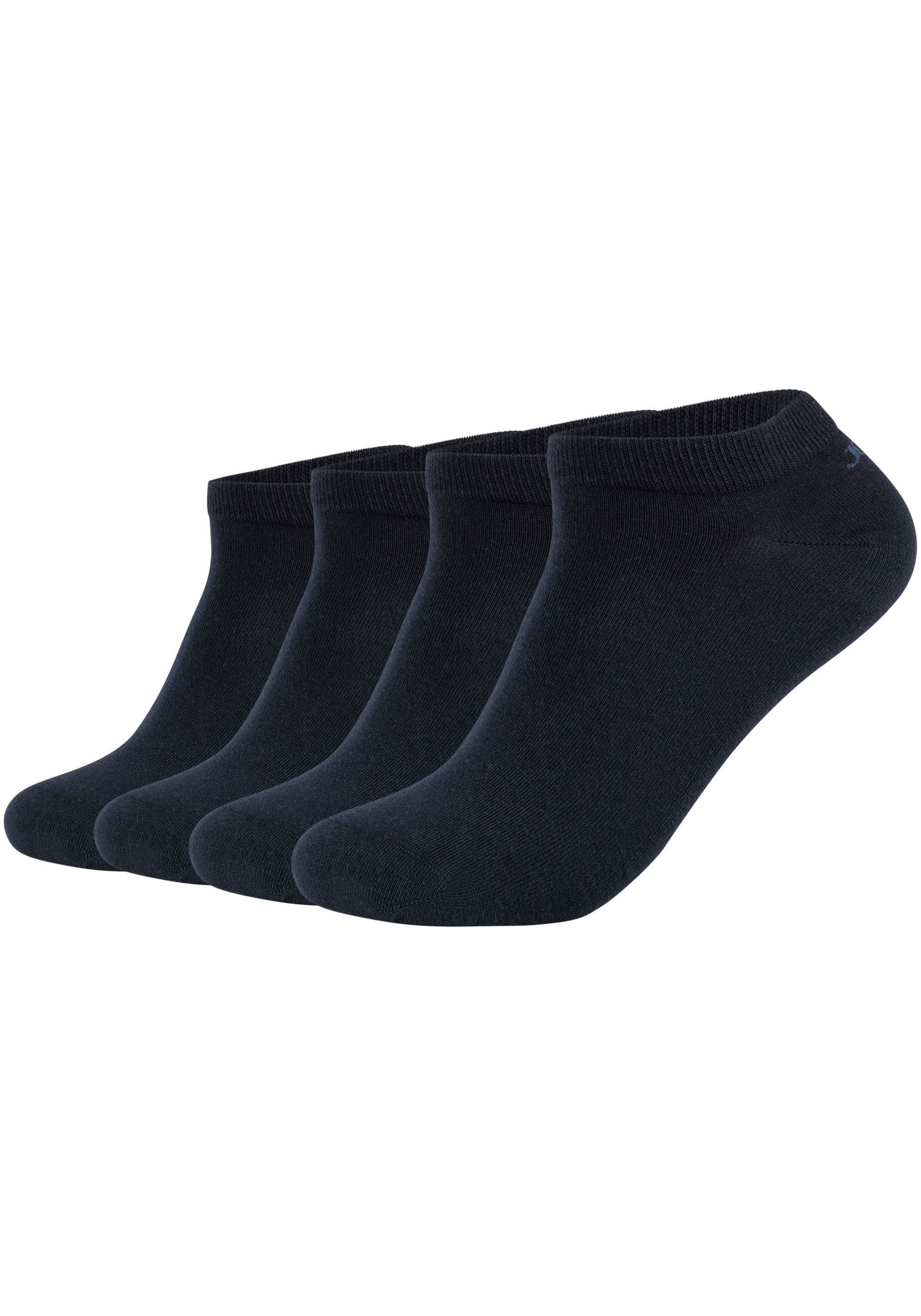 JOOP! Kurzsocken »premium essentials«, (4 Paar), Langlebig: Verstärkte Ferse und Spitze für extra Haltbarkeit