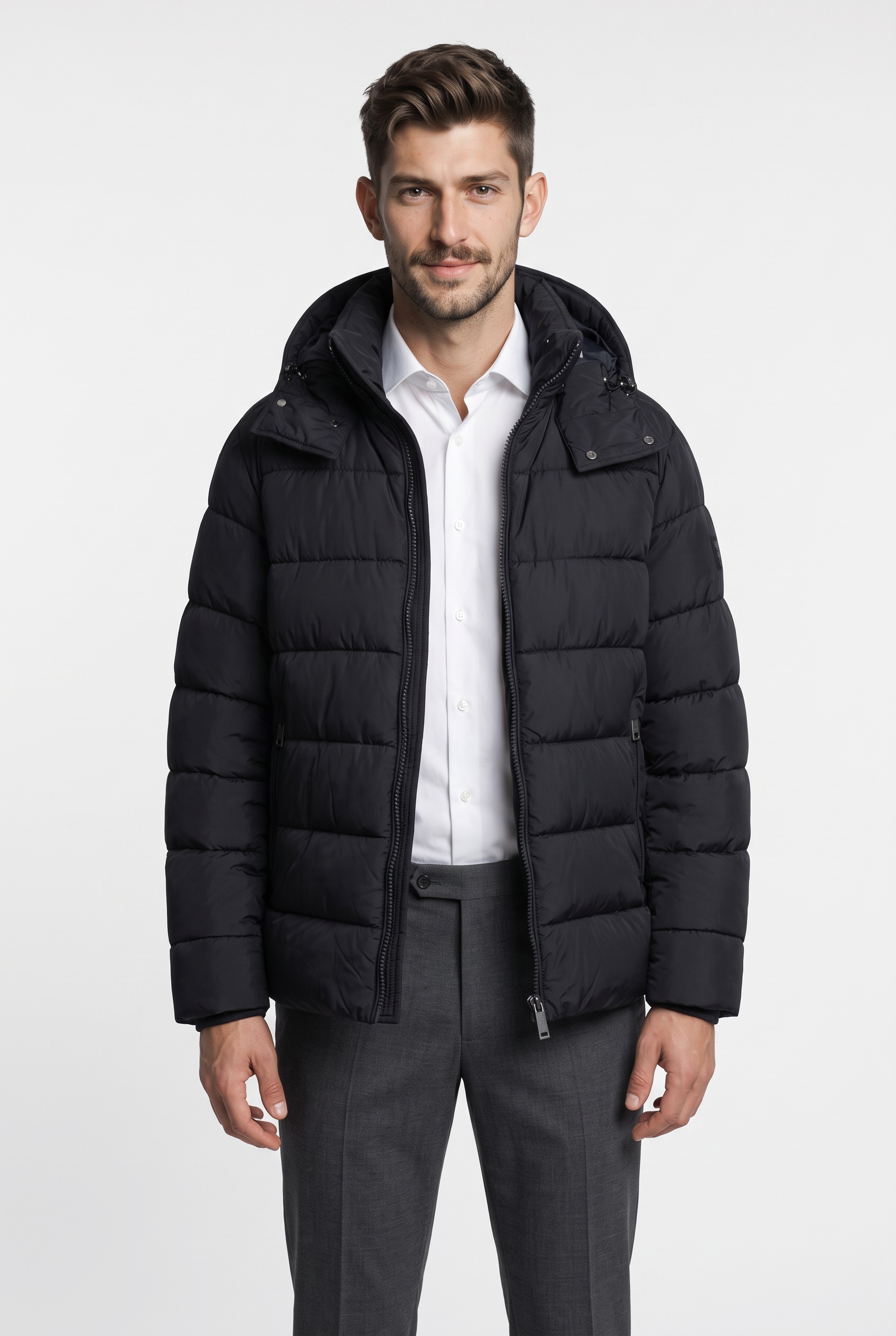 Joop Jeans Veste matelassée »Joshas« avec capuche