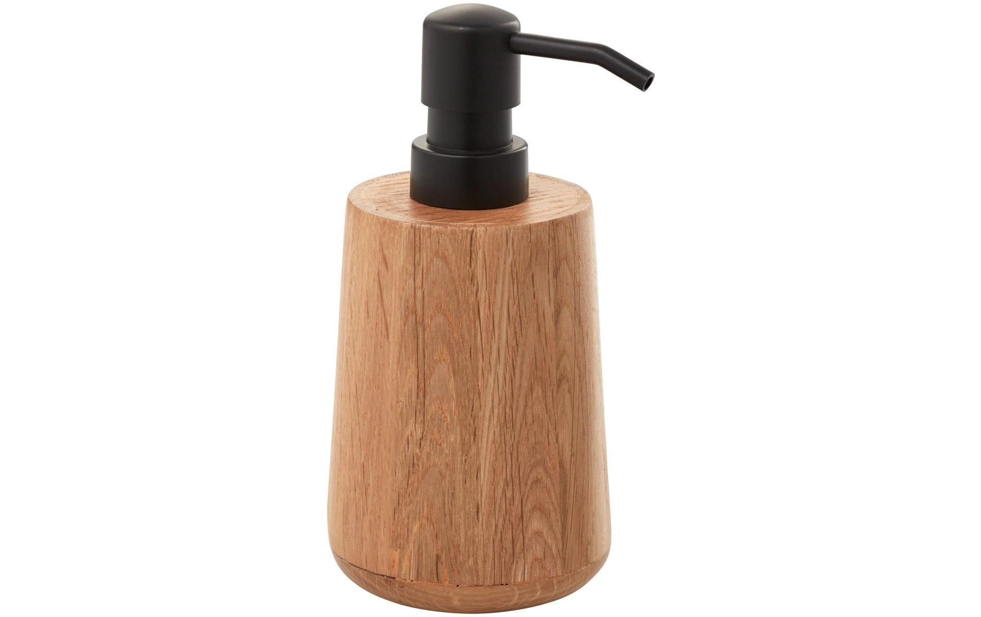 diaqua® Seifenspender »Oak 450 ml« Eleganter Seifenspender aus Eichenholz