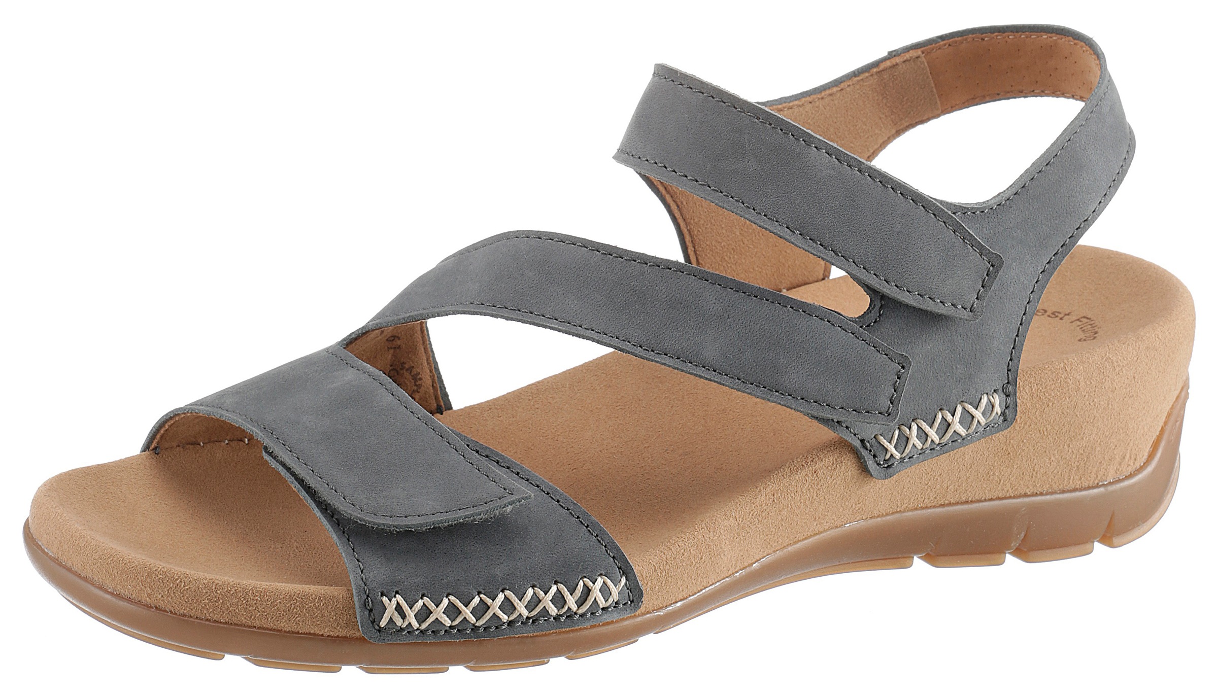 Image of Gabor Riemchensandale, mit modischer Ziersteppung bei Ackermann Versand Schweiz