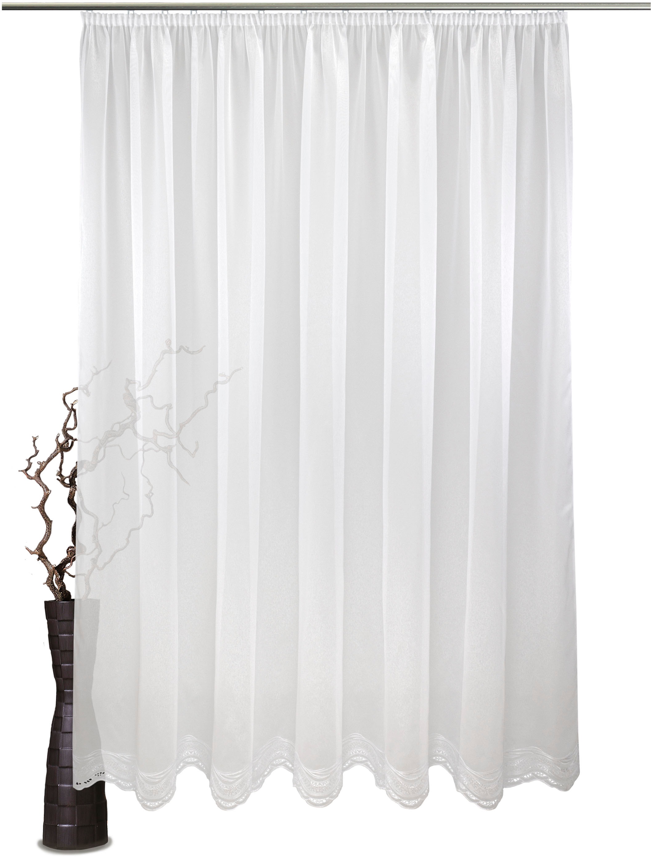 Image of VHG Gardine nach Mass »Heli«, (1 St.), Stickerei Langstore, verschiedene Grössen bei Ackermann Versand Schweiz