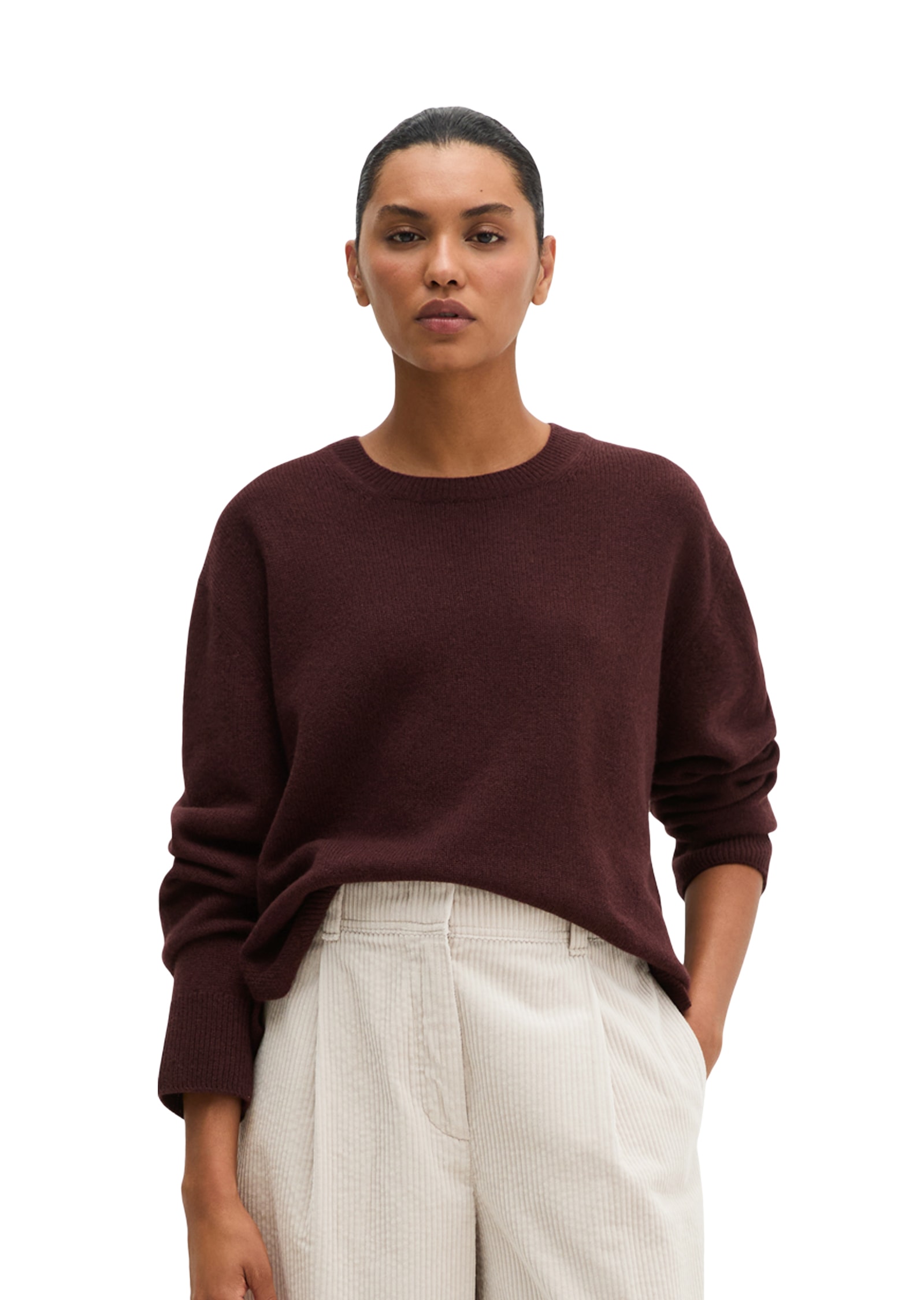 Image of Marc OPolo Wollpullover loose aus flauschiger Lambswool