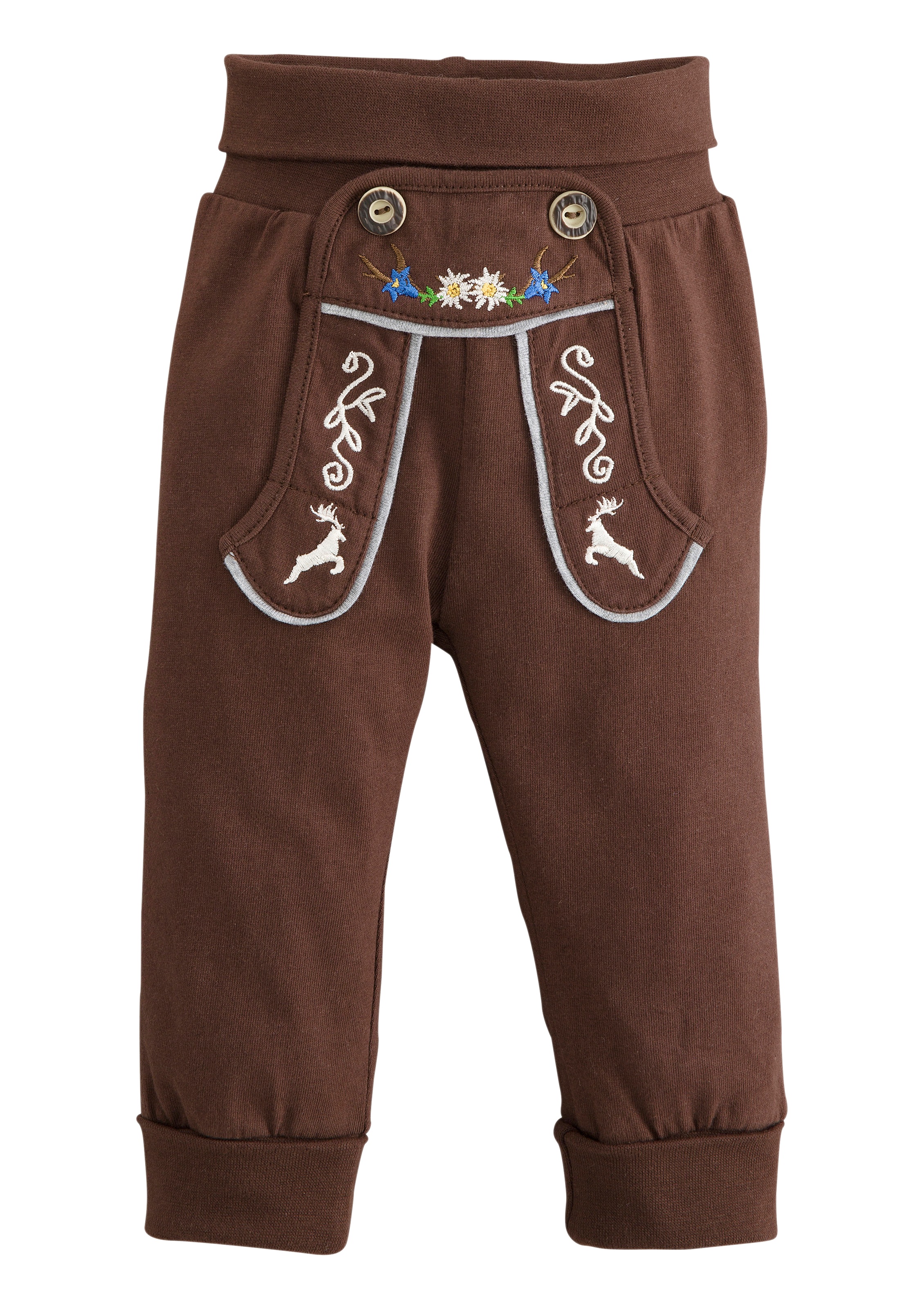 Image of BONDI Trachtenhose, in Lederhosenoptik mit elastischem Bund bei Ackermann Versand Schweiz