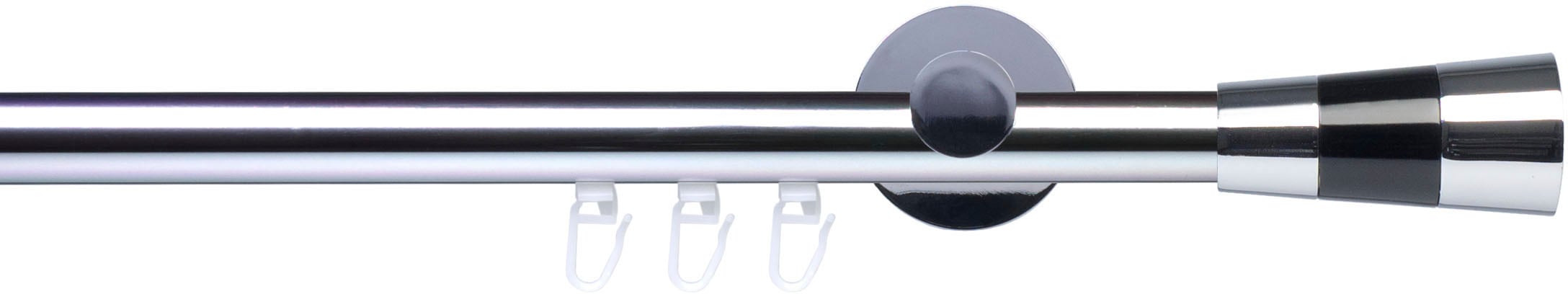 Image of Liedeco Gardinenstange "Innenlaufgarnitur 20 mm Piano Granada" Ø 2 mm 1 läufig-läufig Fixmass Gardinenstange Komplett