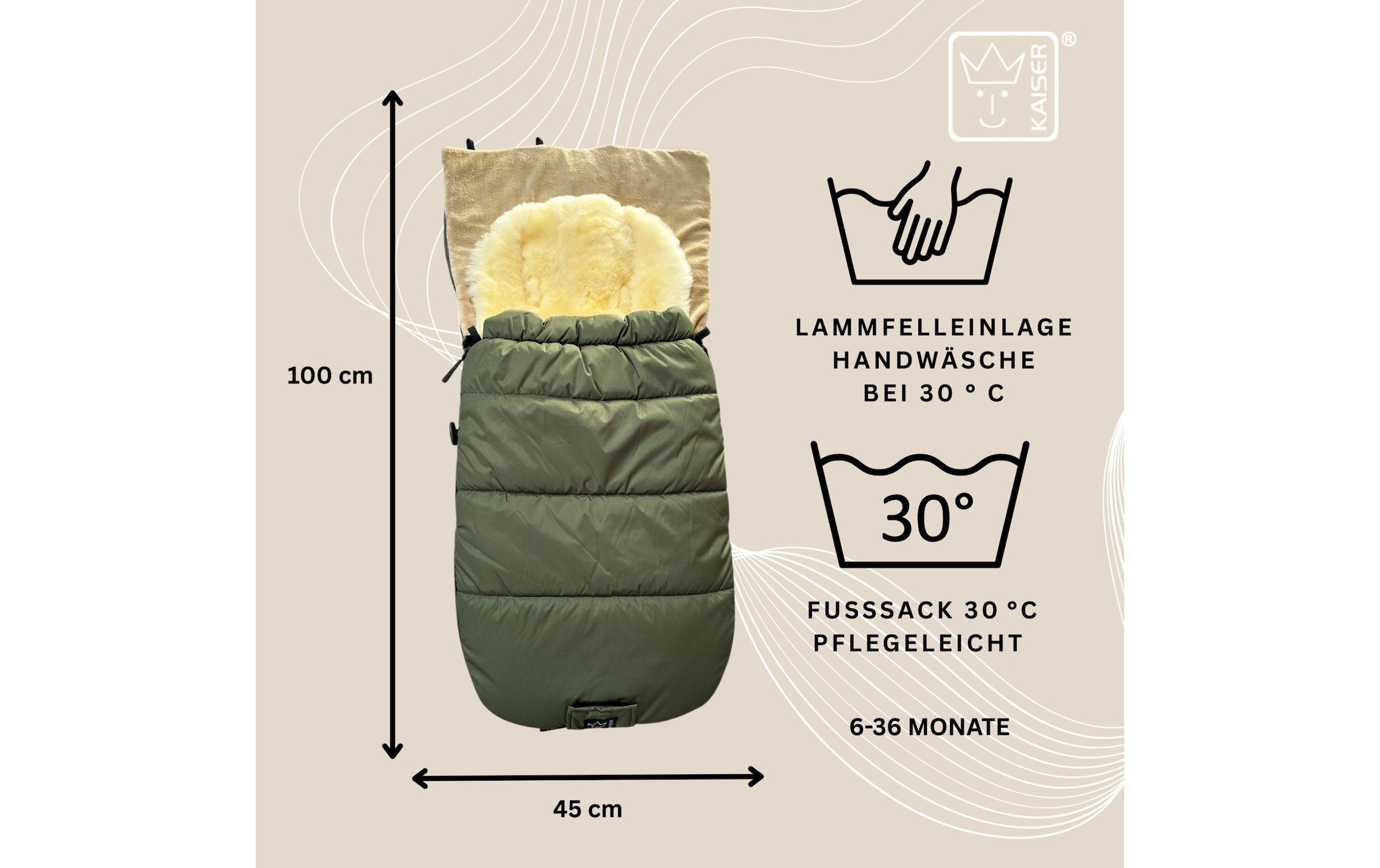 Kaiser Fusssack »Sheep«