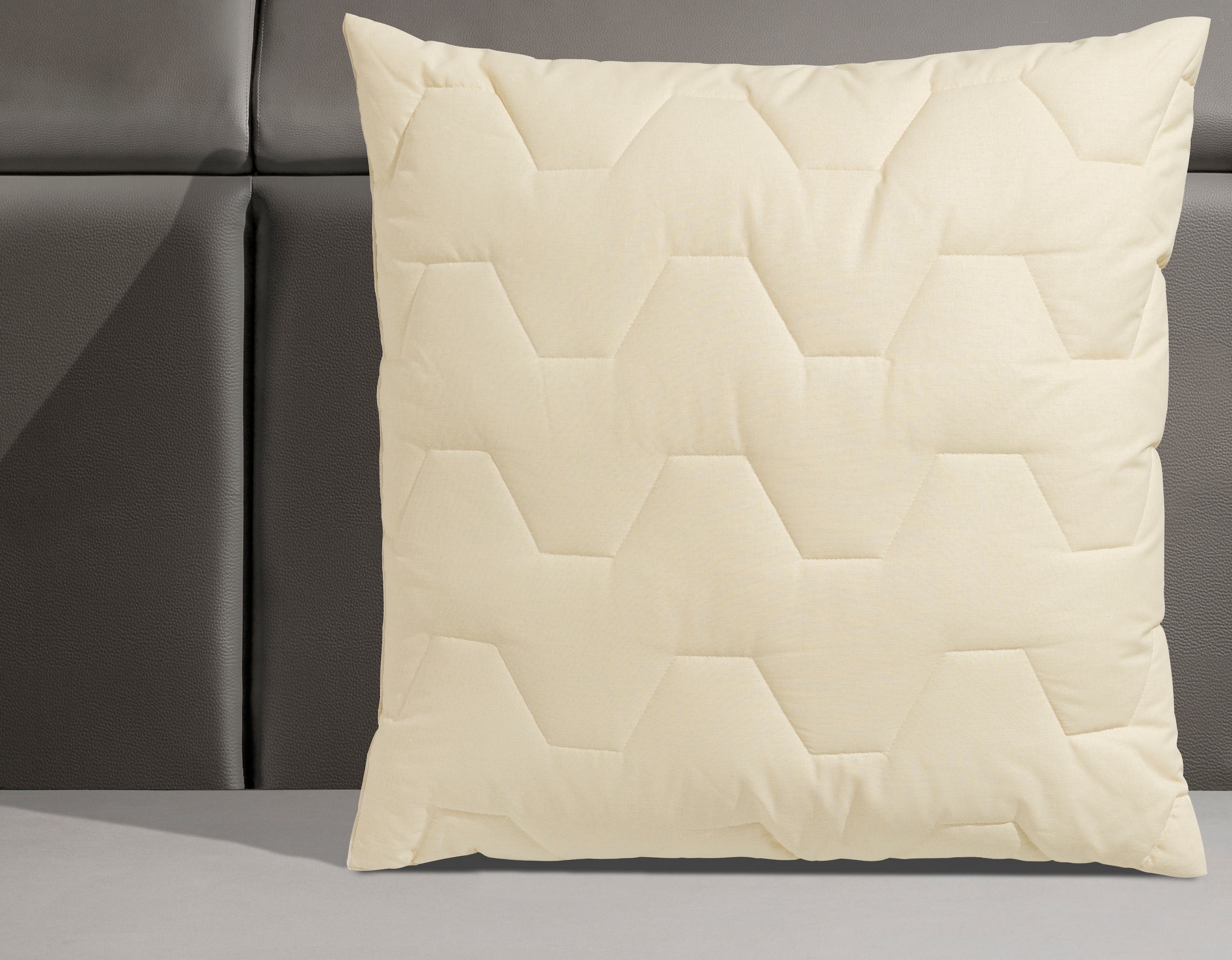 Älgdröm Kunstfaserkopfkissen »Kopfkissen 40x80 cm, 80x80 cm«, Füllung: 100% Polyester, Bezug: 100% Baumwolle, (1 St.), Kissen made in Germany, langanhaltender Stützkomfort