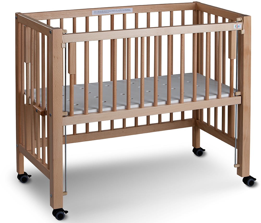 Image of tiSsi® Beistellbett »SOPHIE Boxspring, natur«, inklusive Matratze; Made in Europe bei Ackermann Versand Schweiz