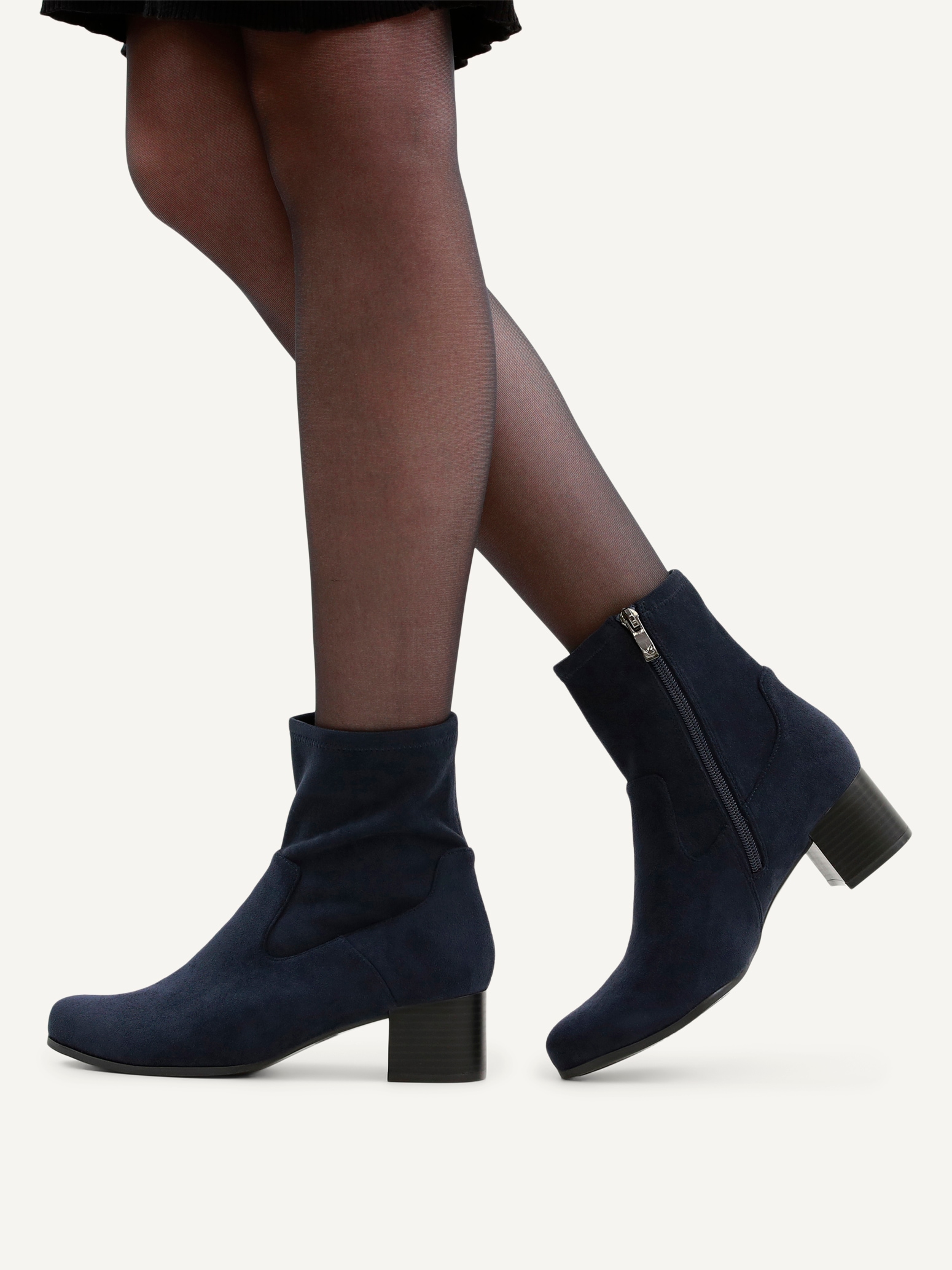 Caprice Stiefelette  , Blockabsatz, Businessschuh mit praktischem Innenreissverschluss