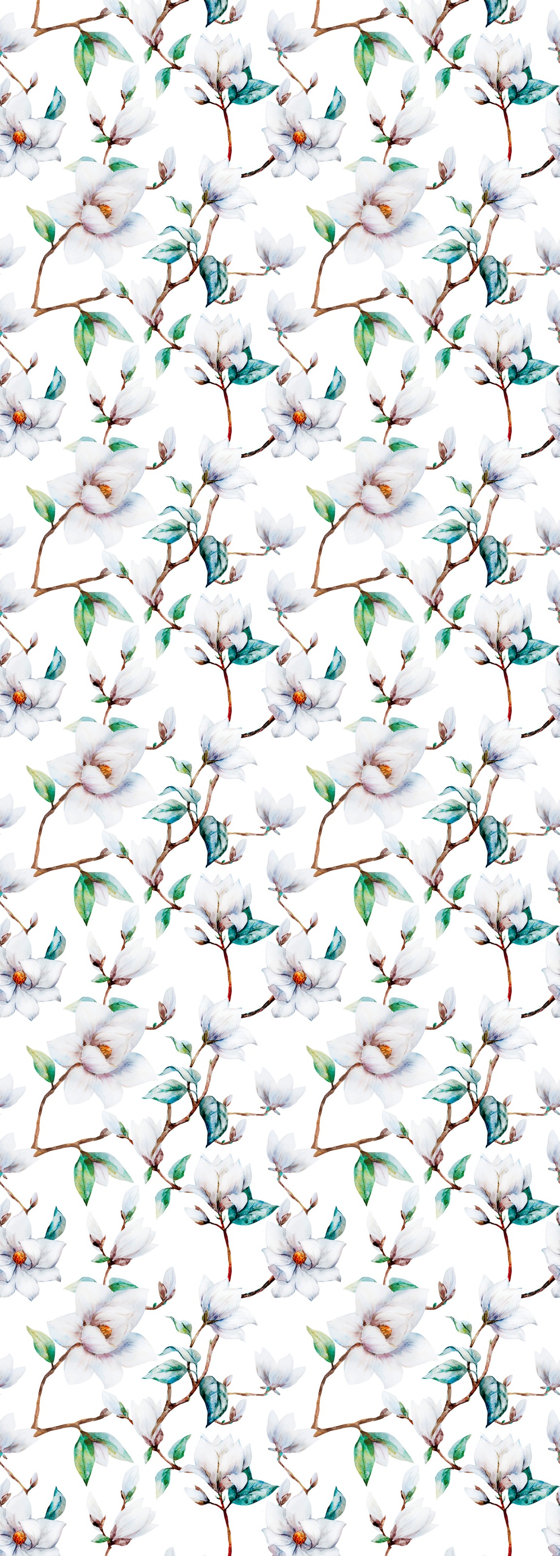 Image of queence Vinyltapete "Lian" Motiv bedruckt botanisch floral gemustert natürlich glatt 90x250cm, selbstklebend, kinderleichte Anbringung, Sticker