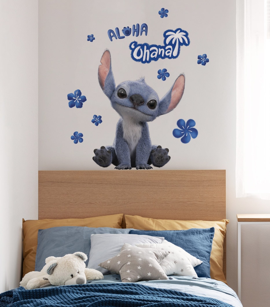 Image of Komar Wandtattoo "Disney Lilo and Stitch Live Action Ohana" 50 x 70 cm (Breite x Höhe)