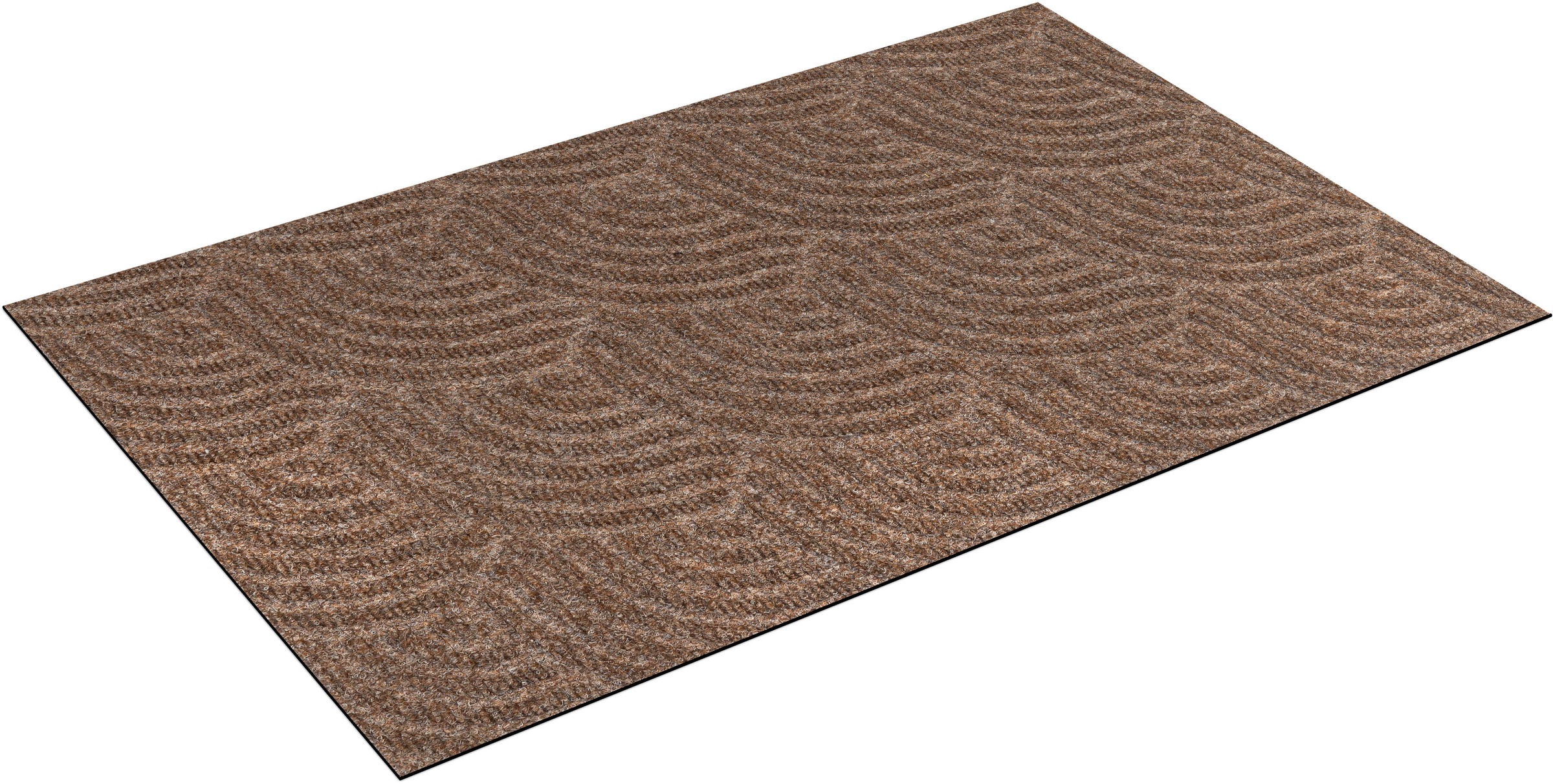 wash+dry by Kleen-Tex Fussmatte »DUNE Waves taupe«, rechteckig, 8 mm Höhe