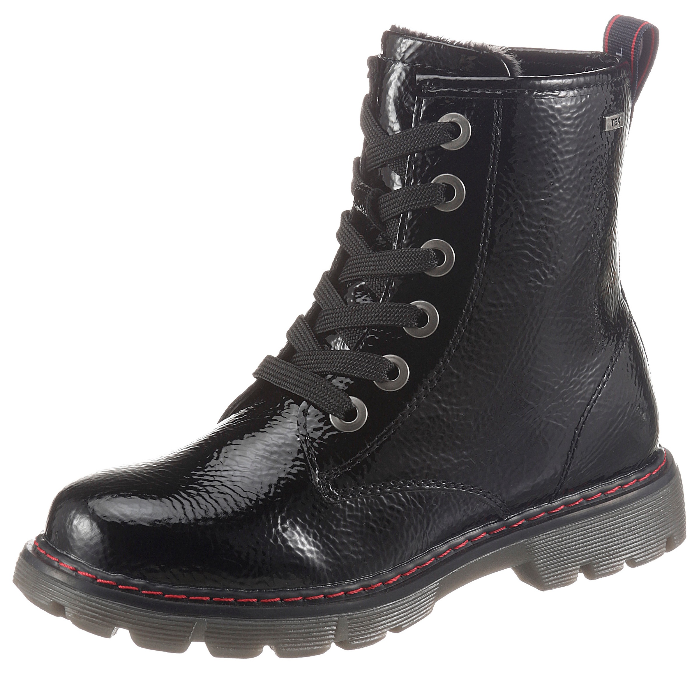 Image of TOM TAILOR Schnürboots, mit Kontrast-Rahmennaht bei Ackermann Versand Schweiz