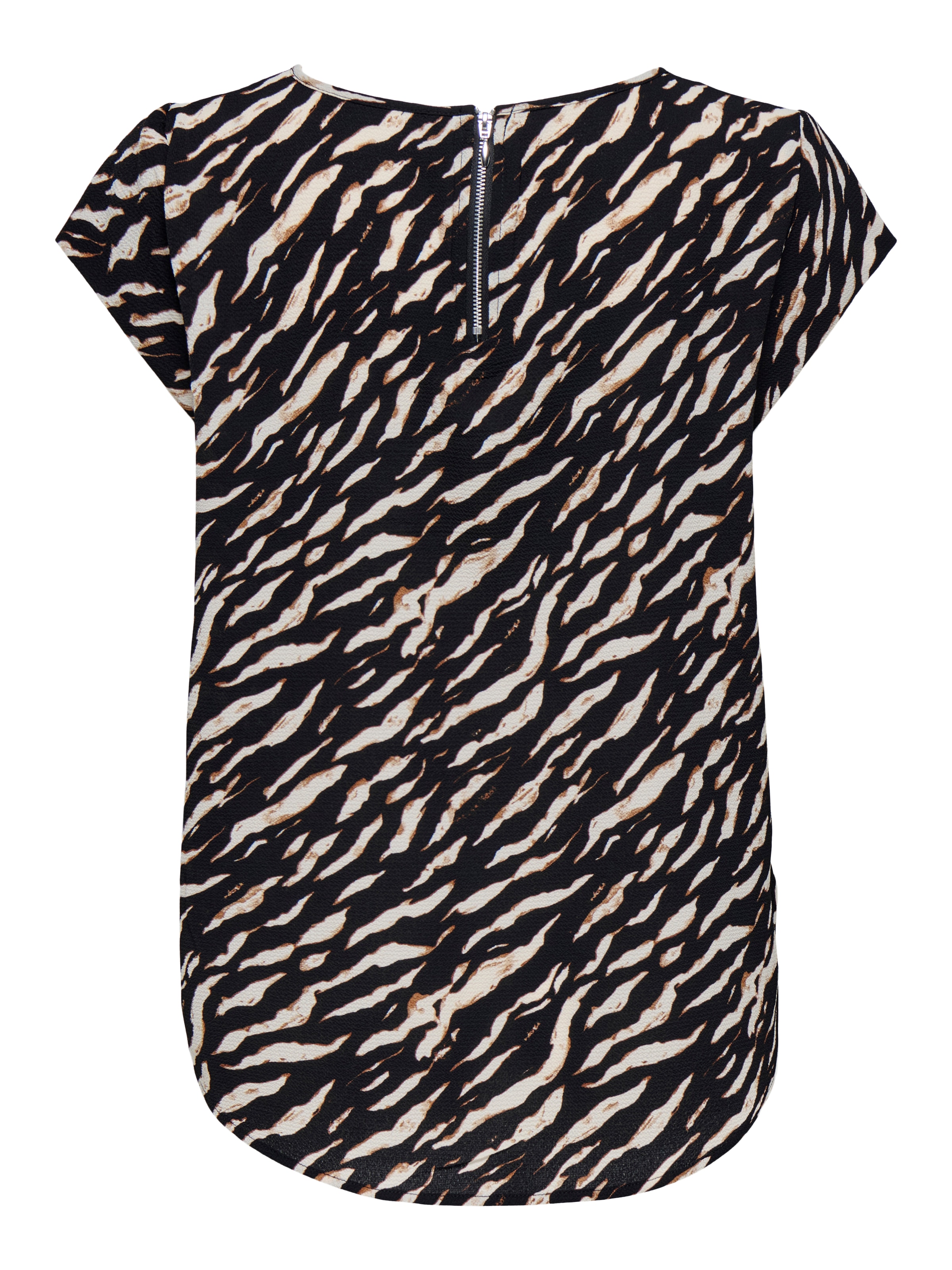 ONLY Shirtbluse »ONLVIC S/S AOP TOP NOOS PTM«, mit Allover Druck