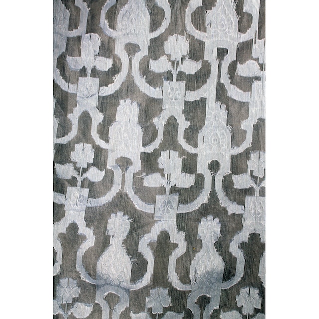 HOSSNER - ART OF HOME DECO Gardine »Blausee«, (1 St.), Schlaufenschal mit  floralem Muster günstig kaufen
