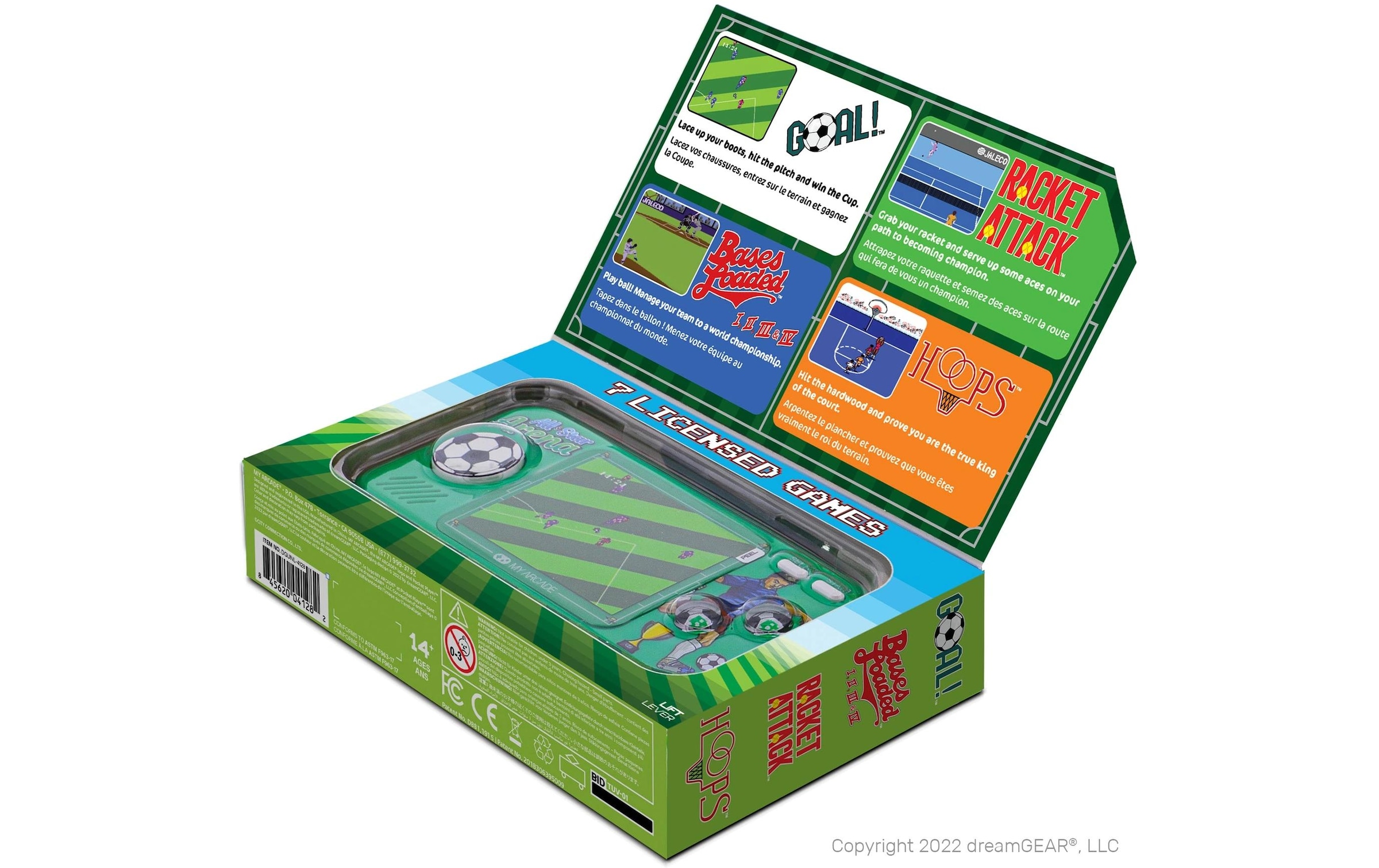MYARCADE Spielekonsole »Retro Pocket Player«
