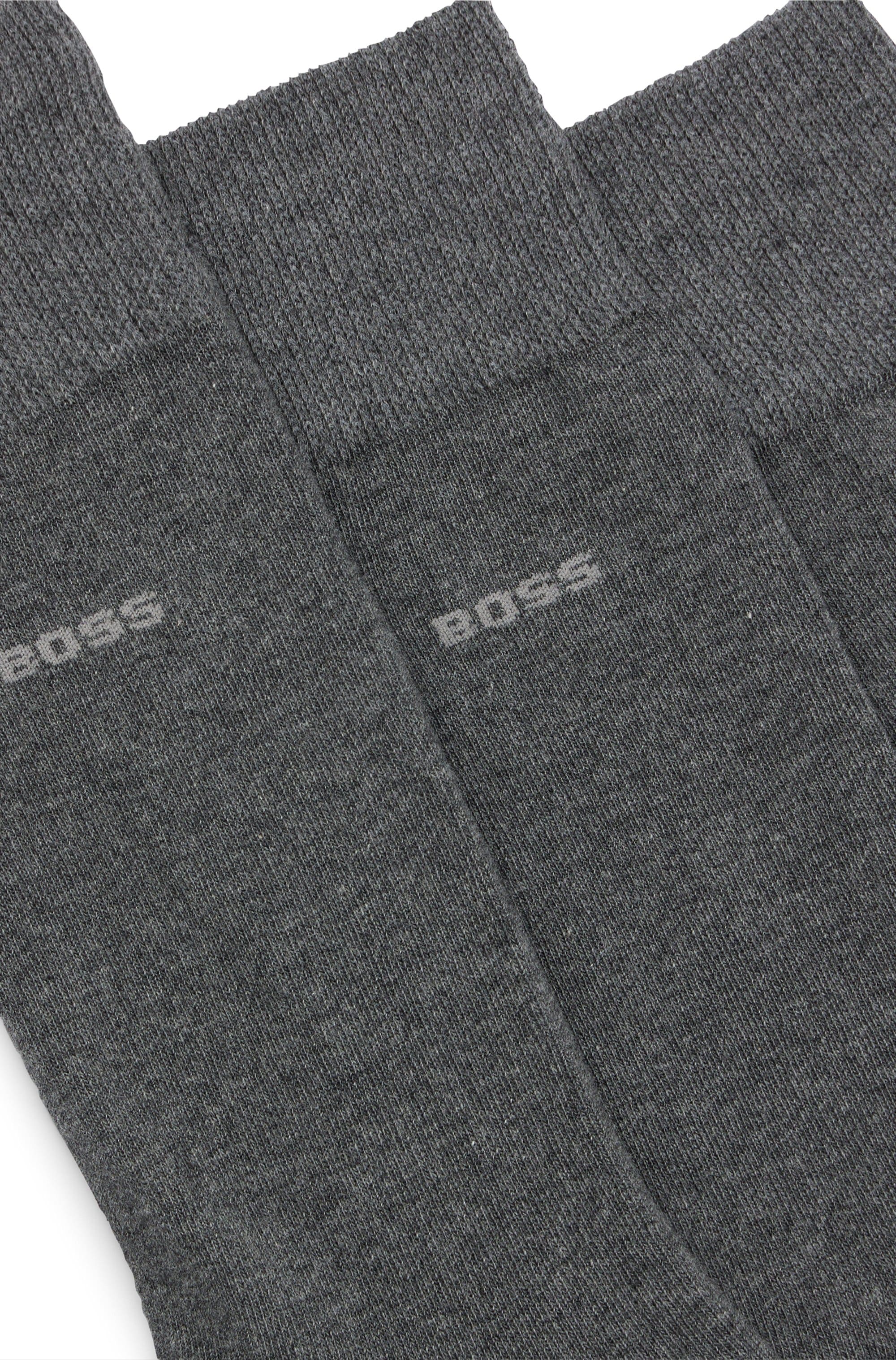 BOSS Businesssocken »3P RS Uni CC«, (3 Paar), mittelhoch, verstärkte Zehen- und Fersenpartie