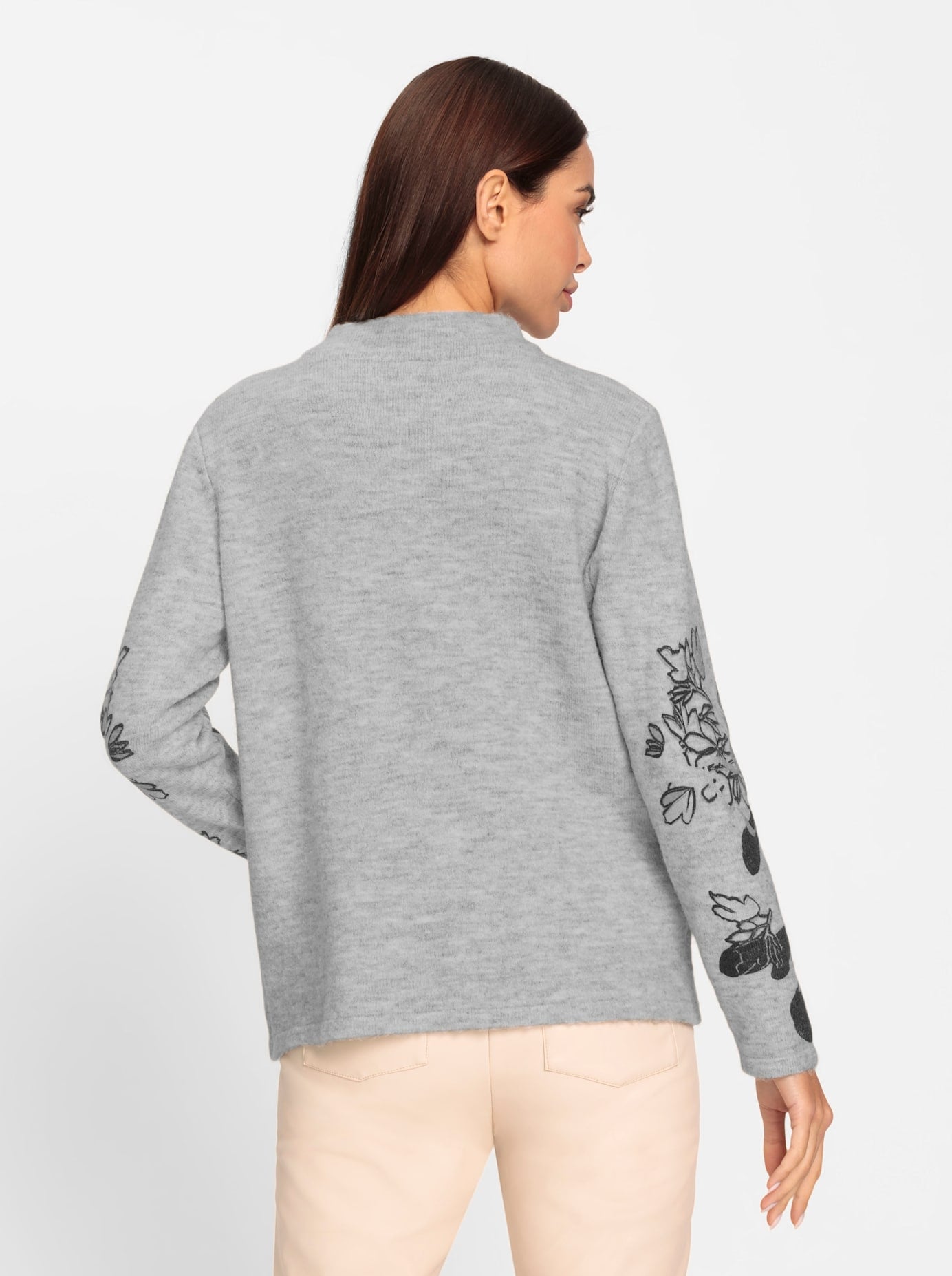 heine Strickpullover »Druck-Pullover«