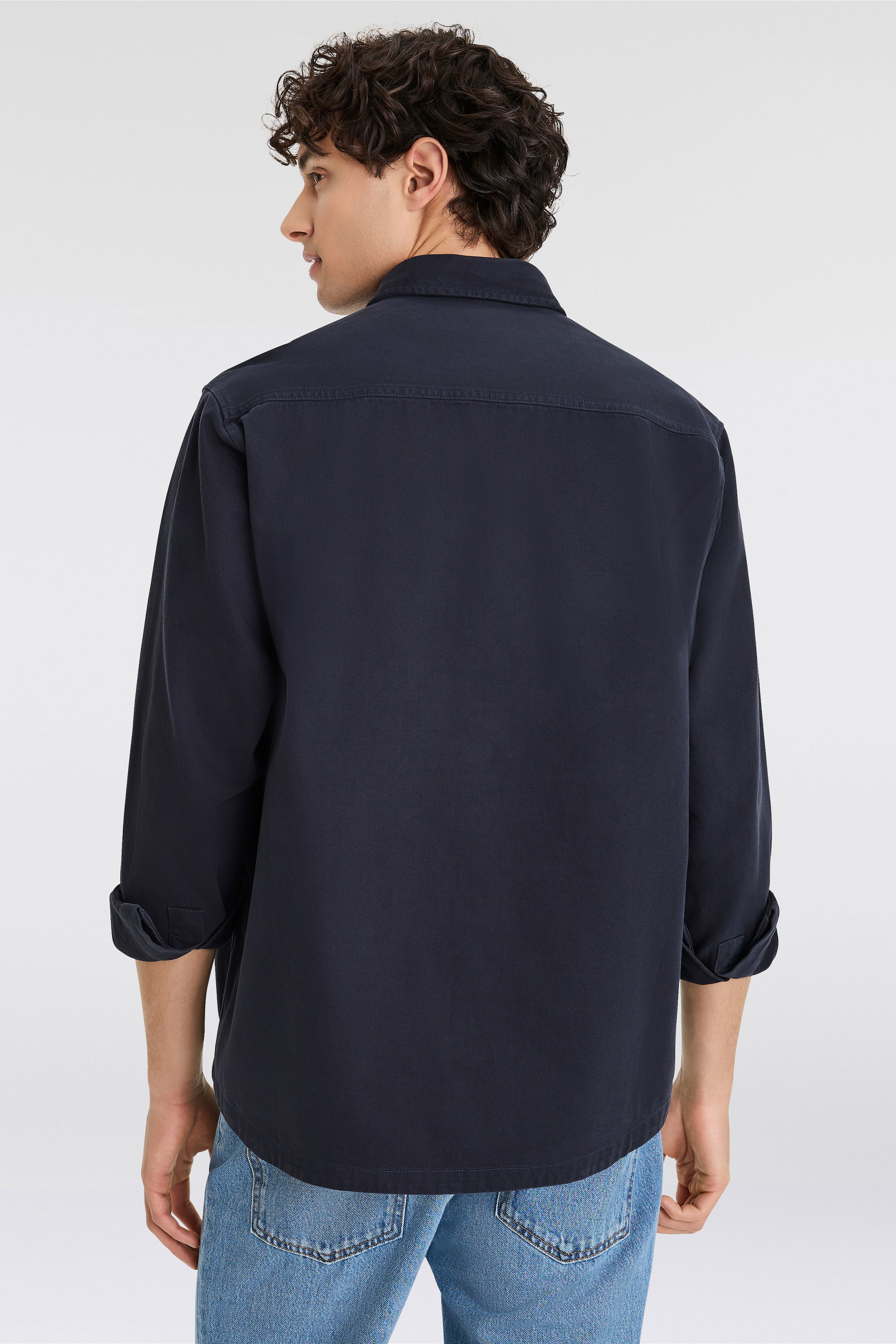 BOSS ORANGE Hemdjacke »Lerato«, mit Logo-Details
