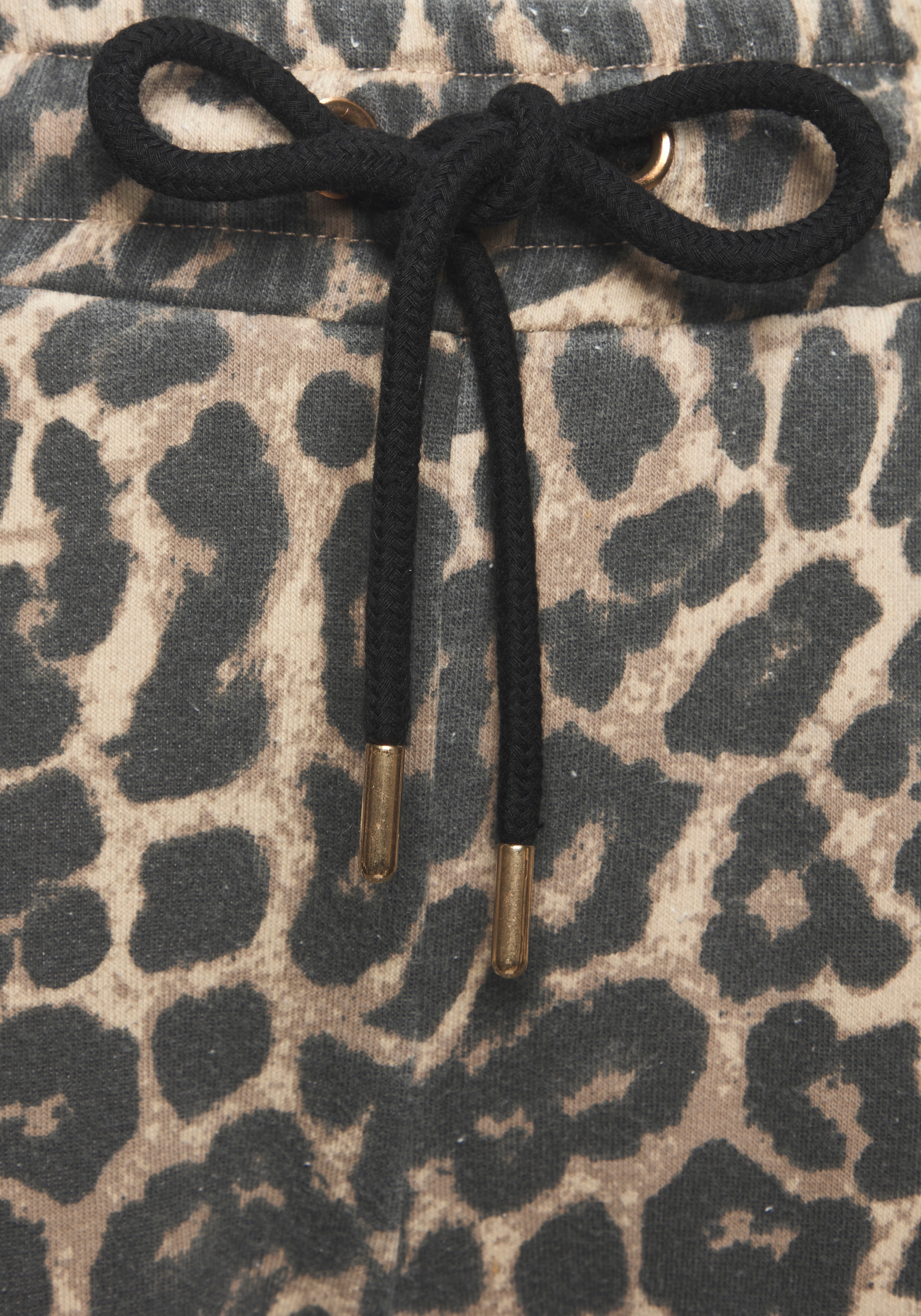 Buffalo Pantalon sweat »- Relaxhose in Leo-Optik«  imprimé animal léopard